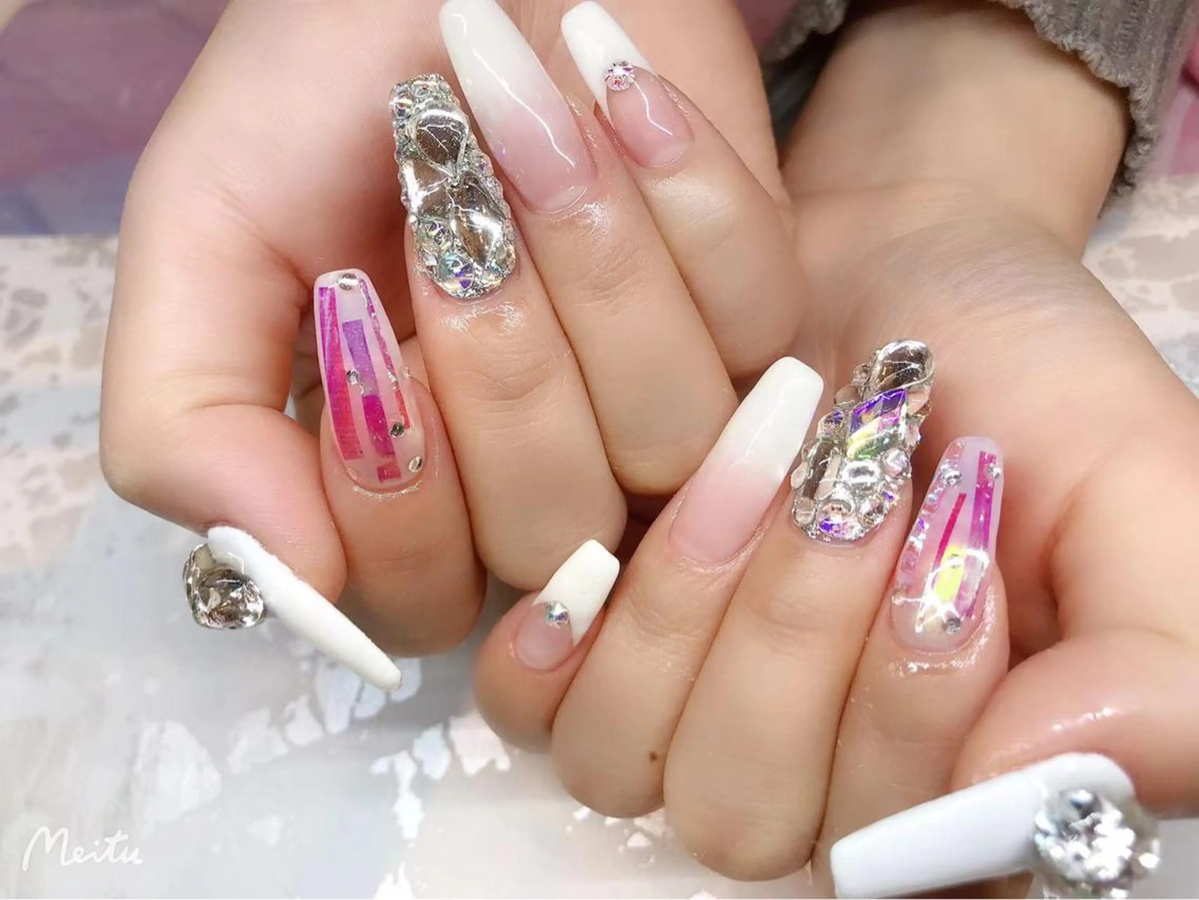 ネイル 長さだし専門店 M2　rikaのネイルデザイン