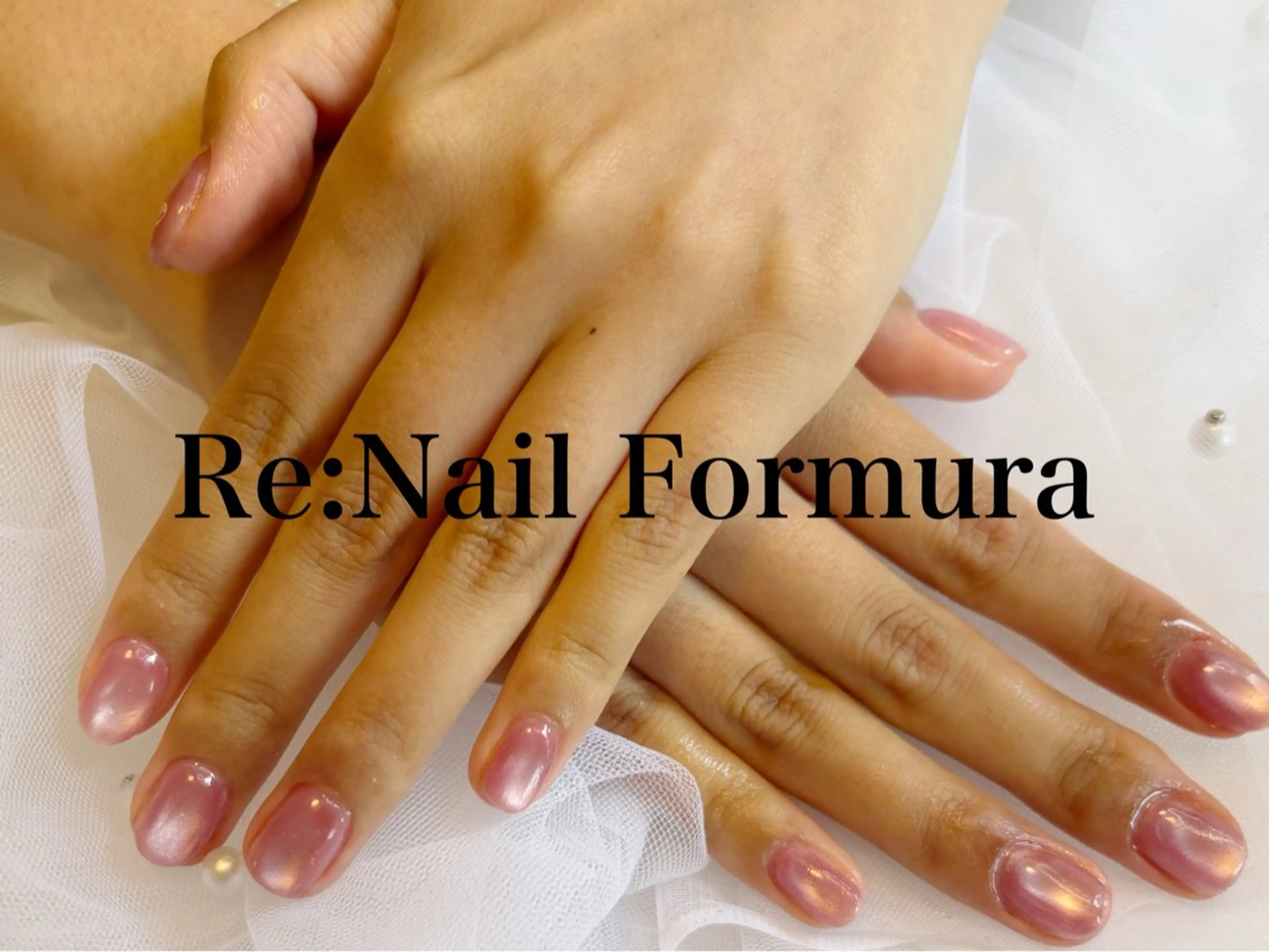 ミディアム ハンドネイル Re:Nail Formula所属・kido chieのネイルデザイン