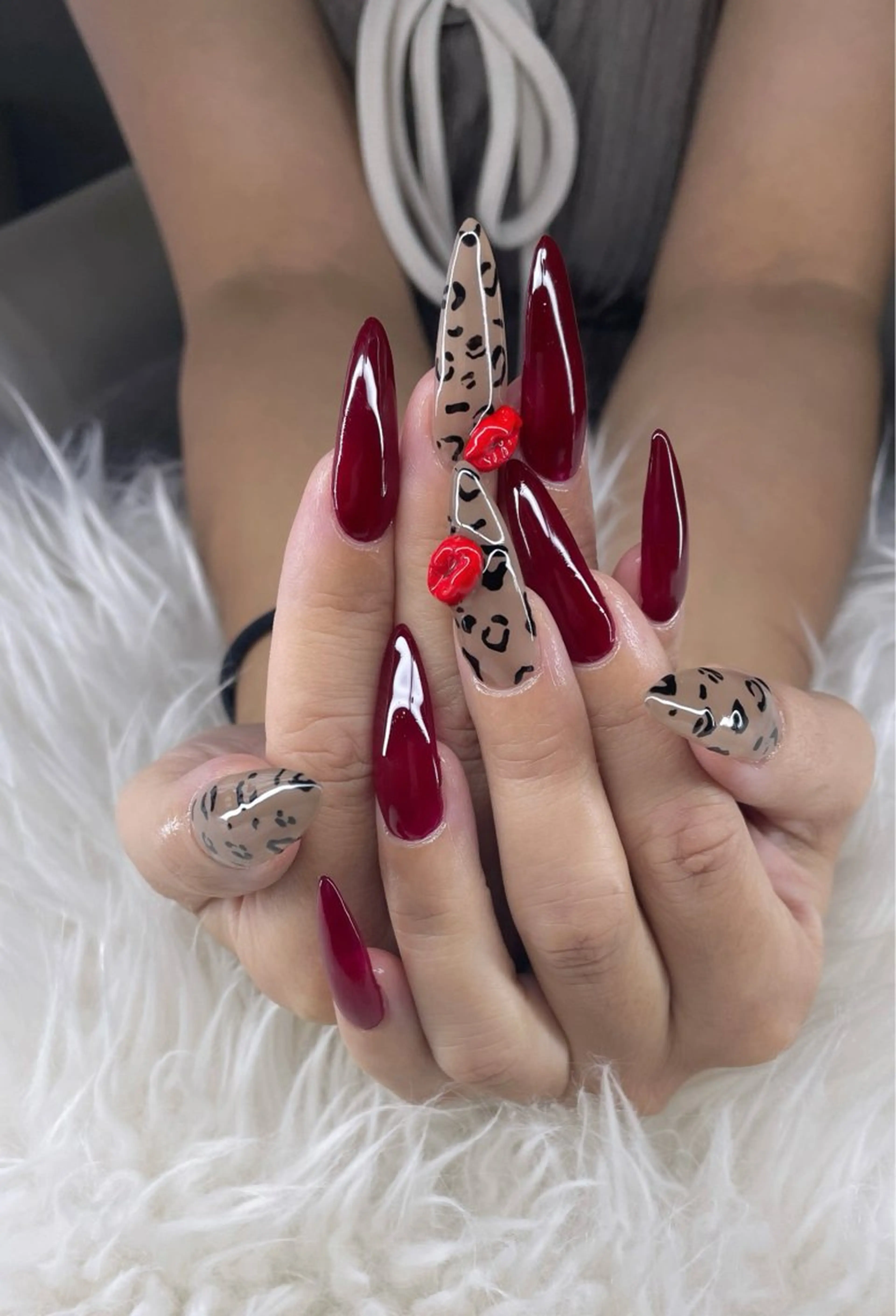 オフ無料🆓チップ長さだし10本シンプルコース🩷🩵の写真