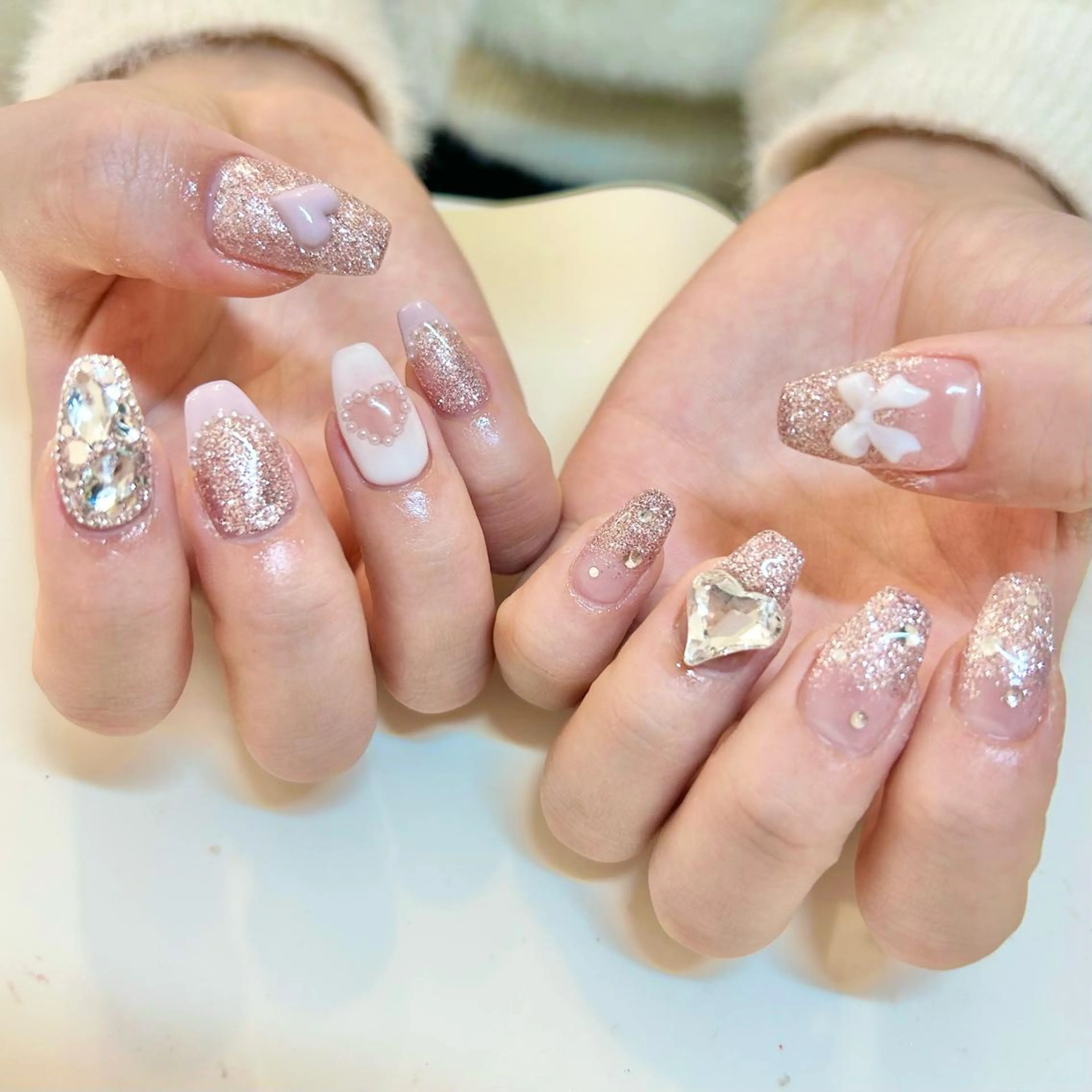 ネイル ハンドネイル 藤原 みゆのネイルデザイン