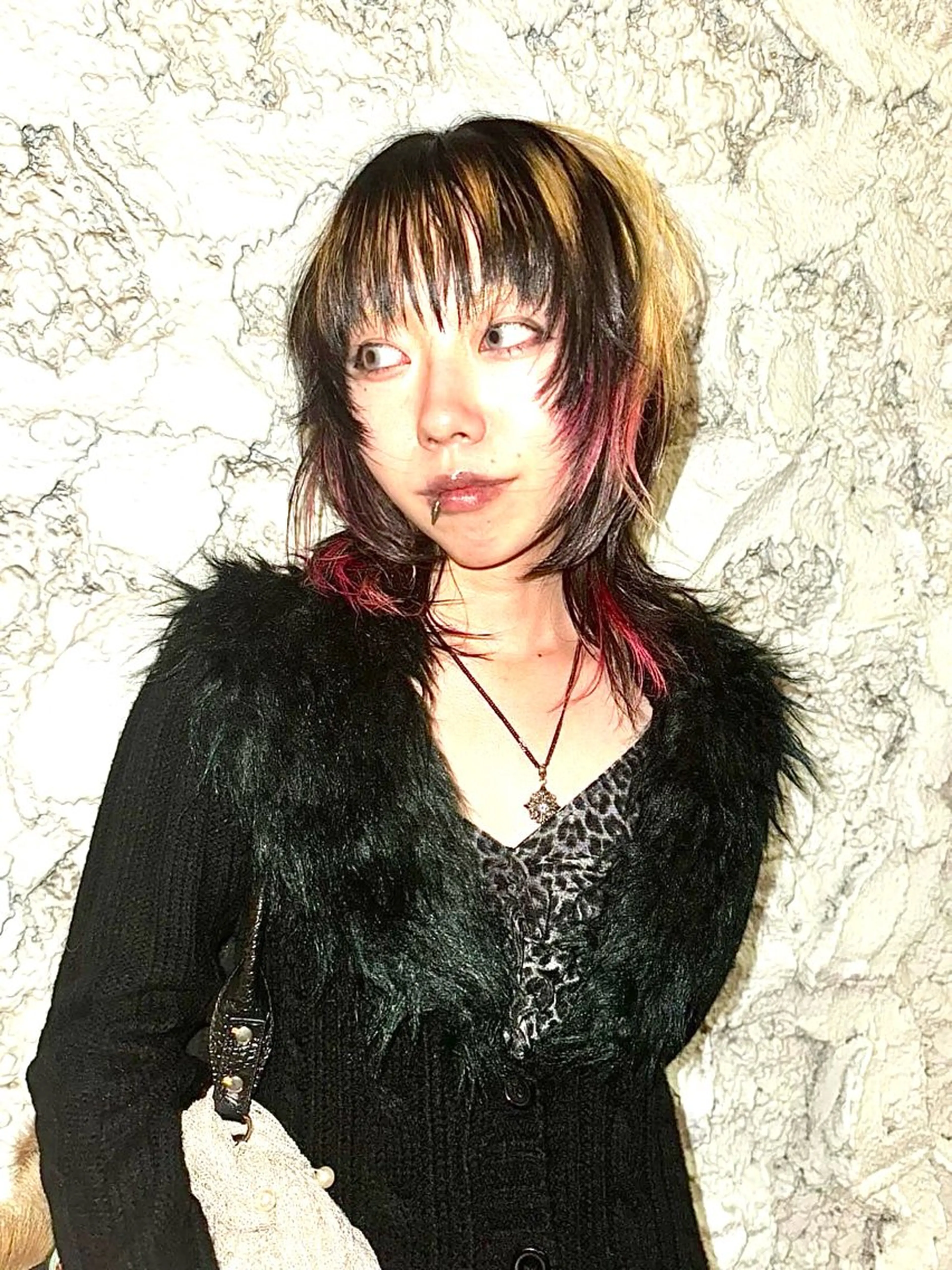 ミディアム カラー カット ヘアカラー トリートメント デザインカラー⭐︎★ 🐆hyo🐆のヘアスタイル