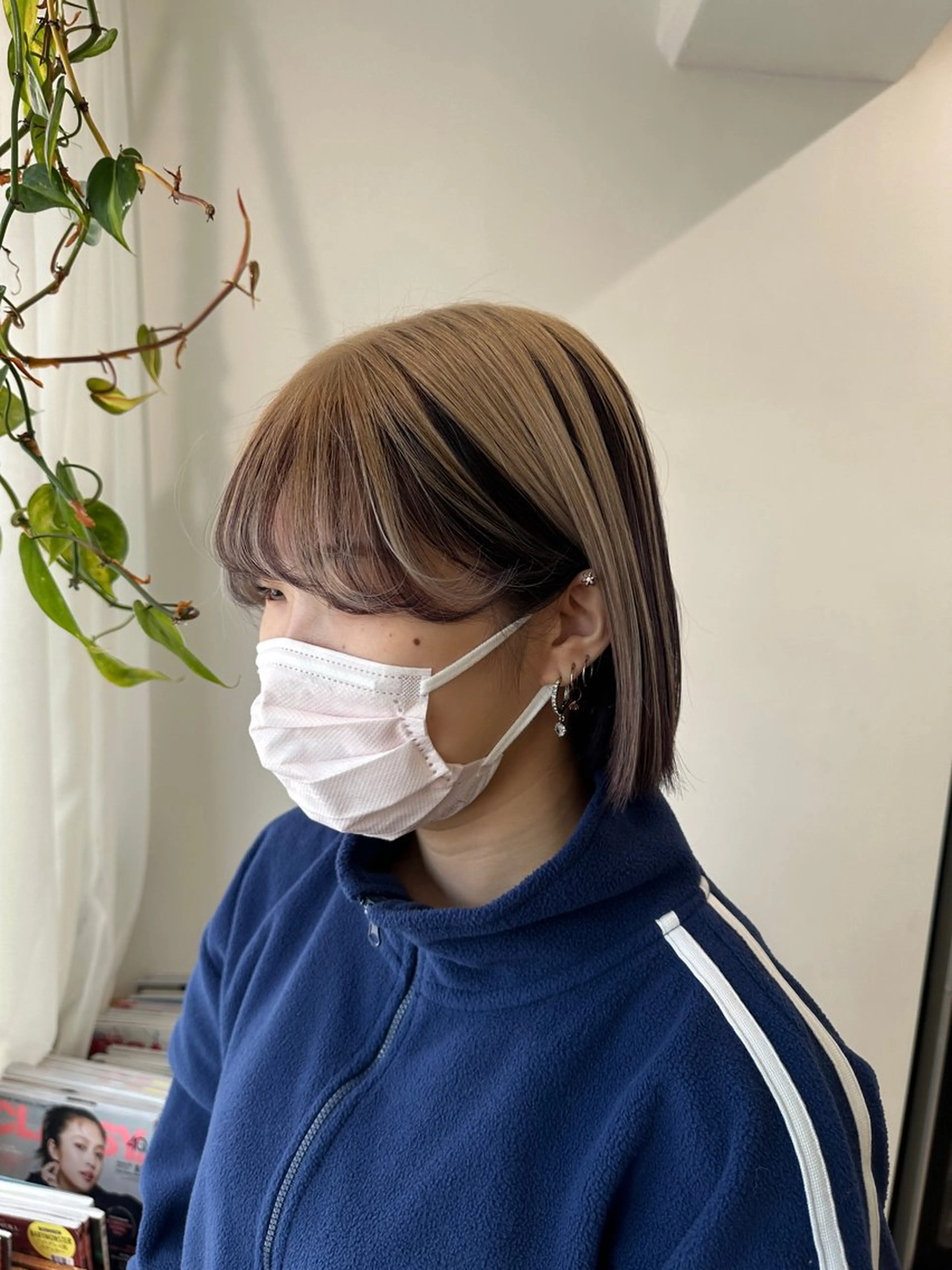 ショート ボブ 川上 彩夏のヘアスタイル