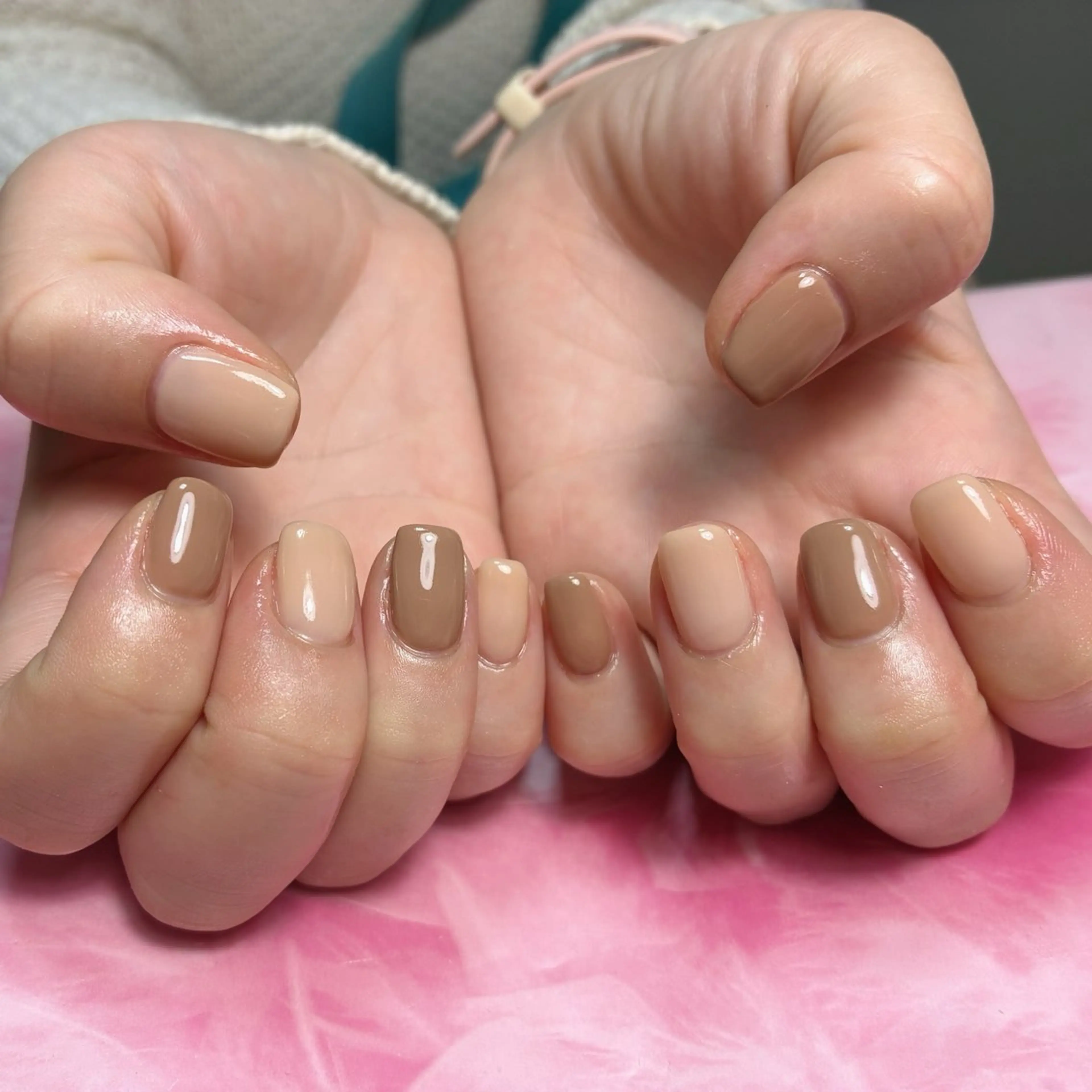 ショート ハンドネイル hs nail salonのネイルデザイン