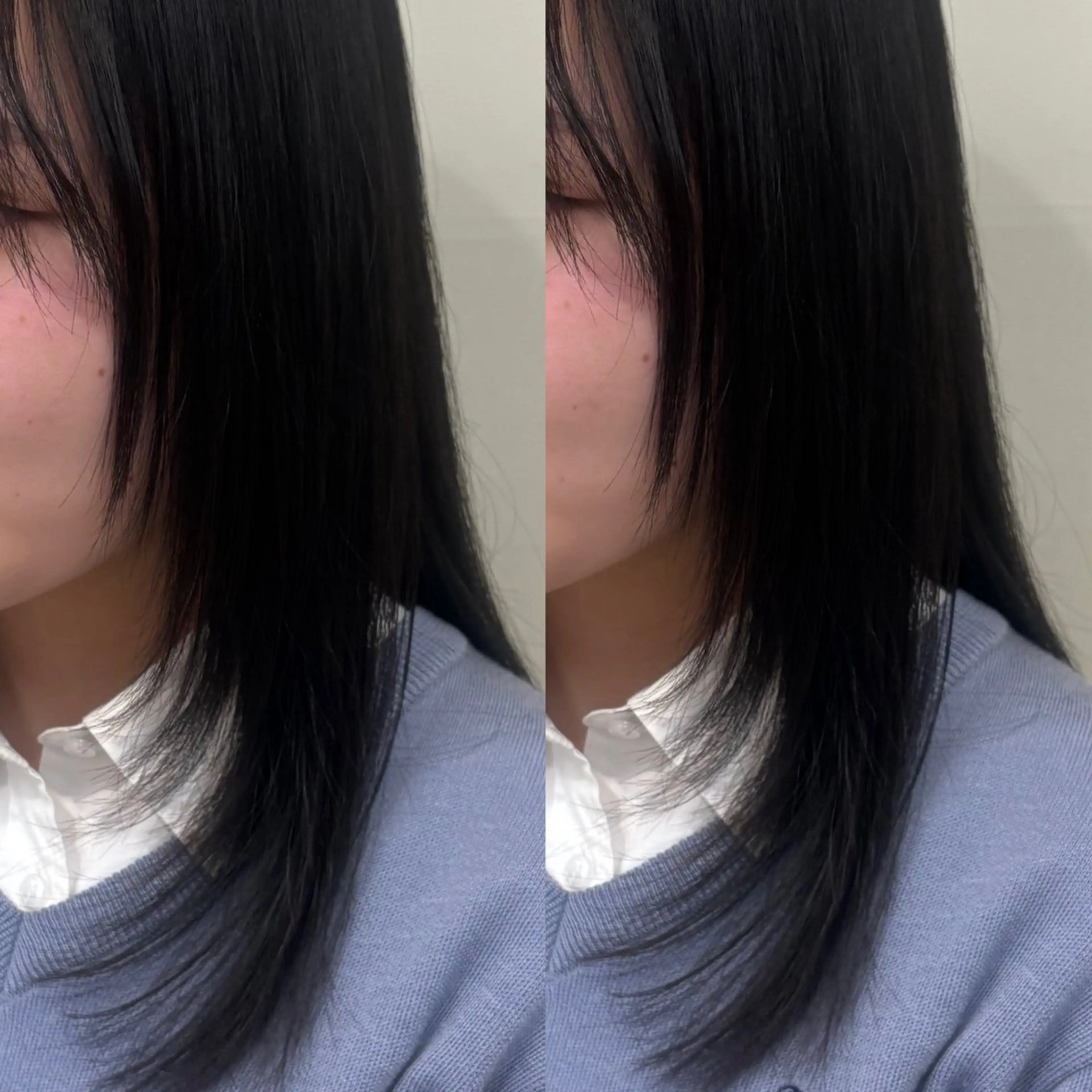 ミディアム 学生 髪質改善 レイヤーカット 似合わせカット トリートメント カット 綺麗め/ トレンドヘア/みずはのヘアスタイル