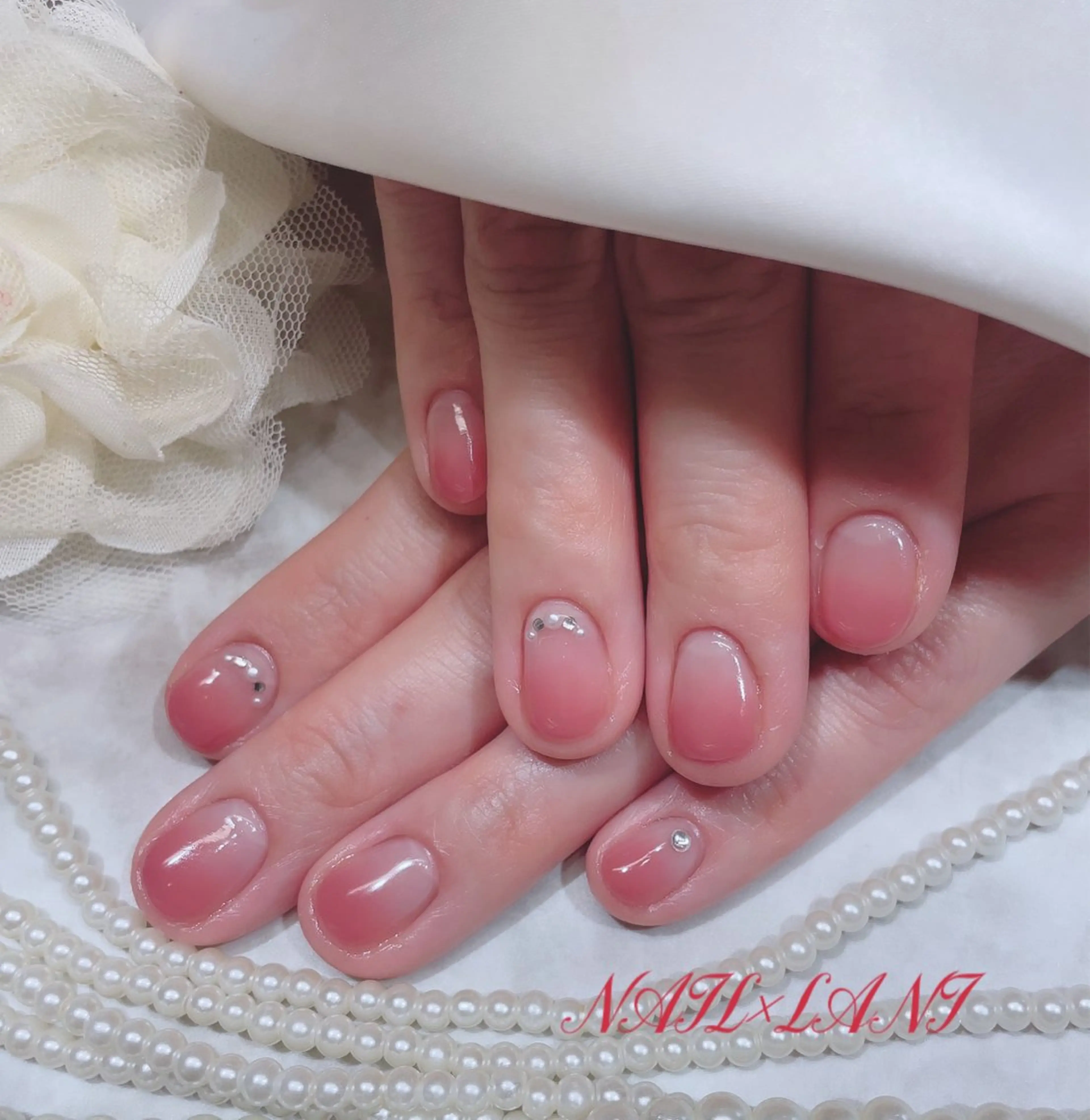 ネイル フットネイル ジェルネイル マグネットネイル パラジェル 一之瀬 柚季のネイルデザイン