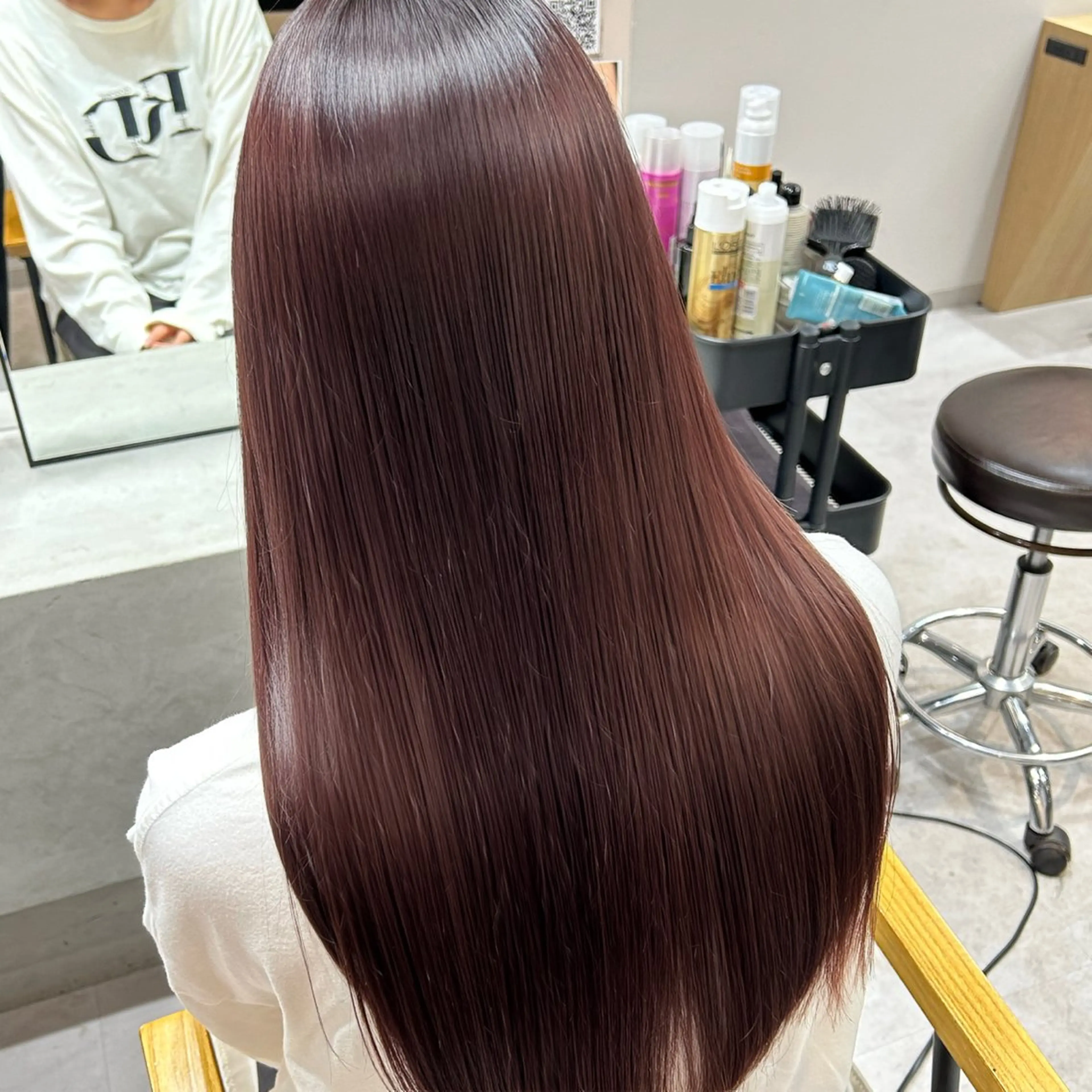 ロング カラー ヘアカラー 立川 🫧 ブリーチ 艶髪カラー🧸✨️のヘアスタイル