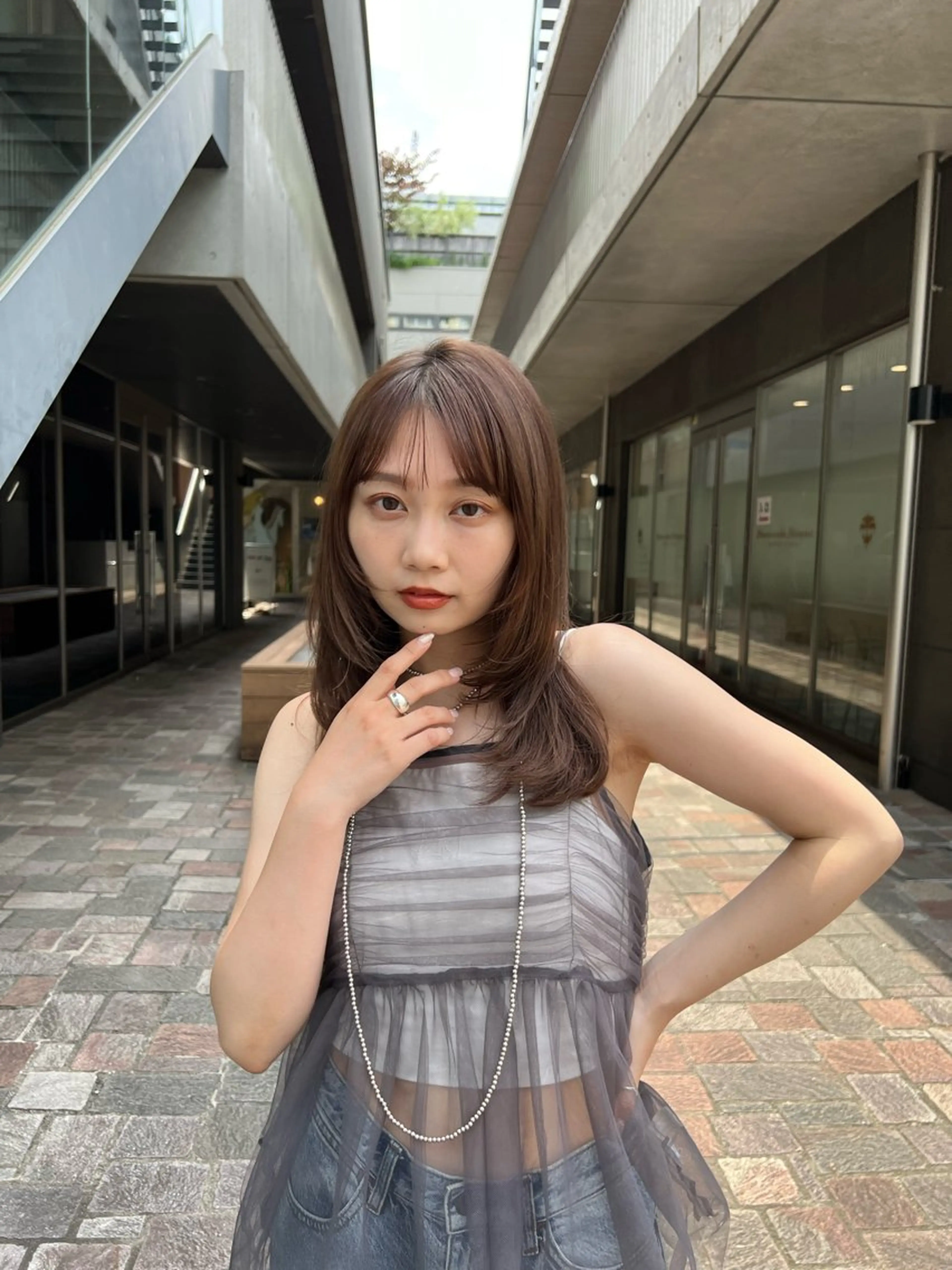 🍪ワンカラー(ブリーチなし) + 内部補修トリートメント 🍪の写真