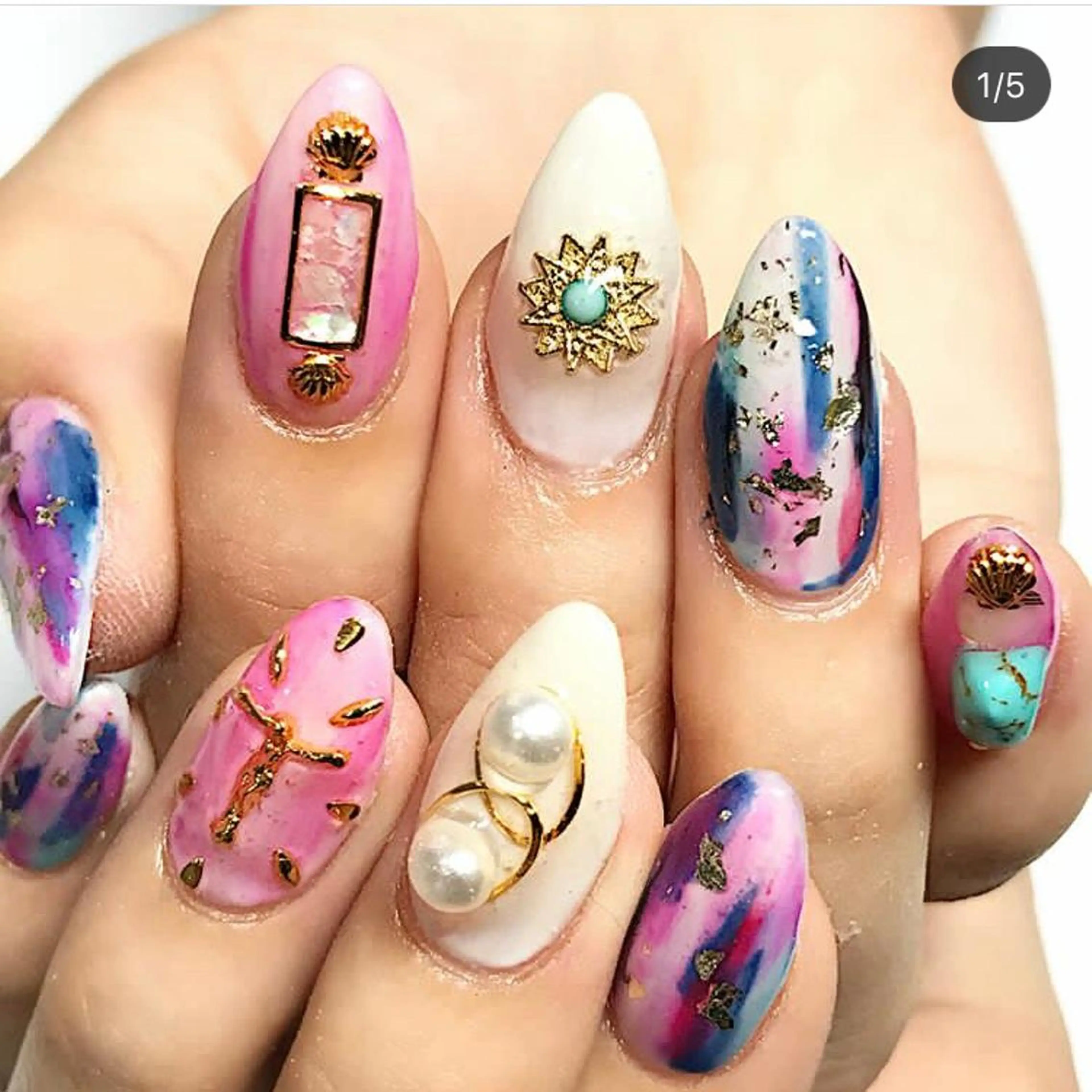 ネイル アートネイル ジェルネイル スカルプネイル 渋谷ビュレネイル Kaoruのネイルデザイン