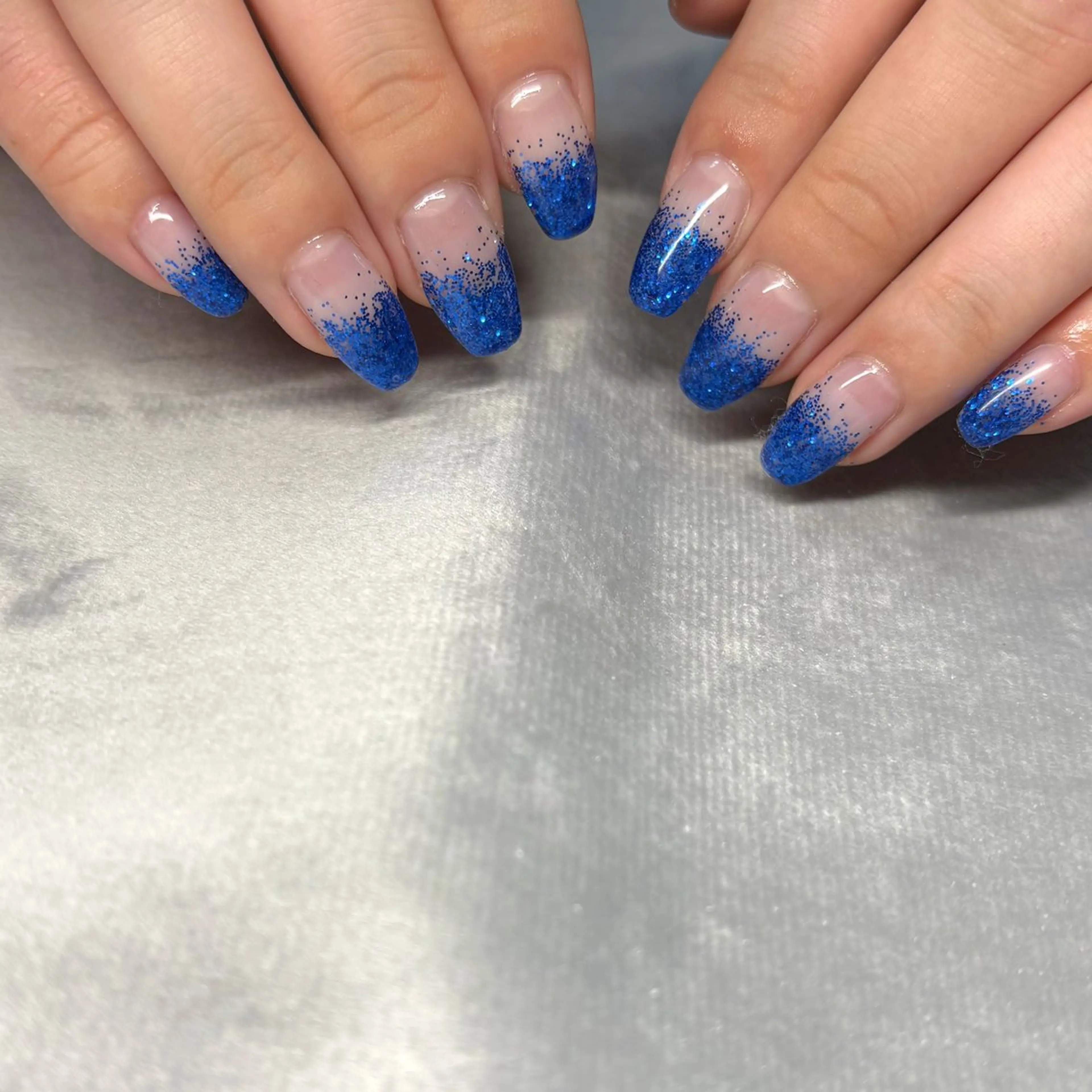 オフ無 カラー/ラメ/ホロのグラデーションの写真