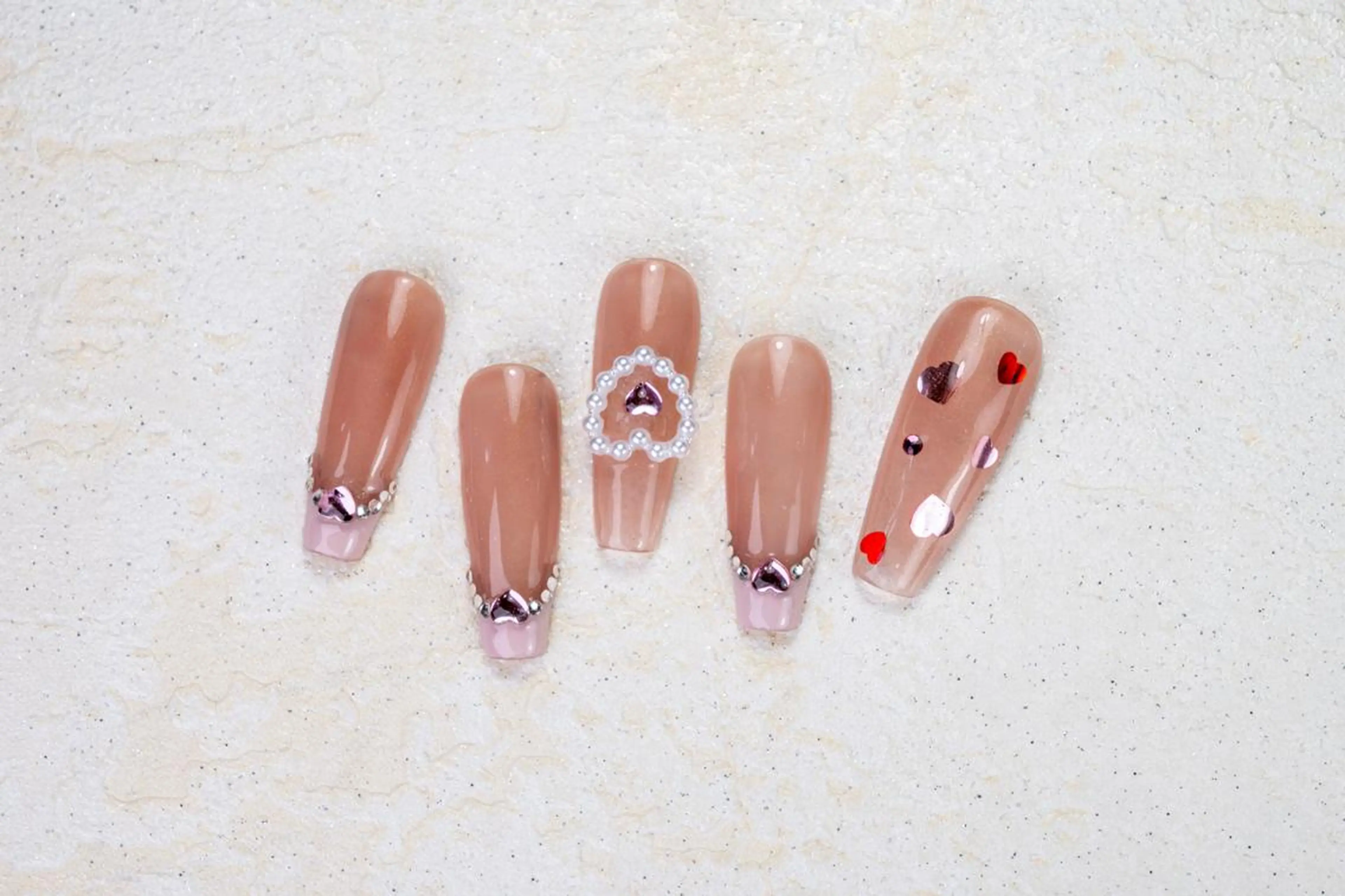 ネイル ハロウィン ロングネイル マグネットネイル スカルプネイル ネイルチップ Mss えりのネイルデザイン