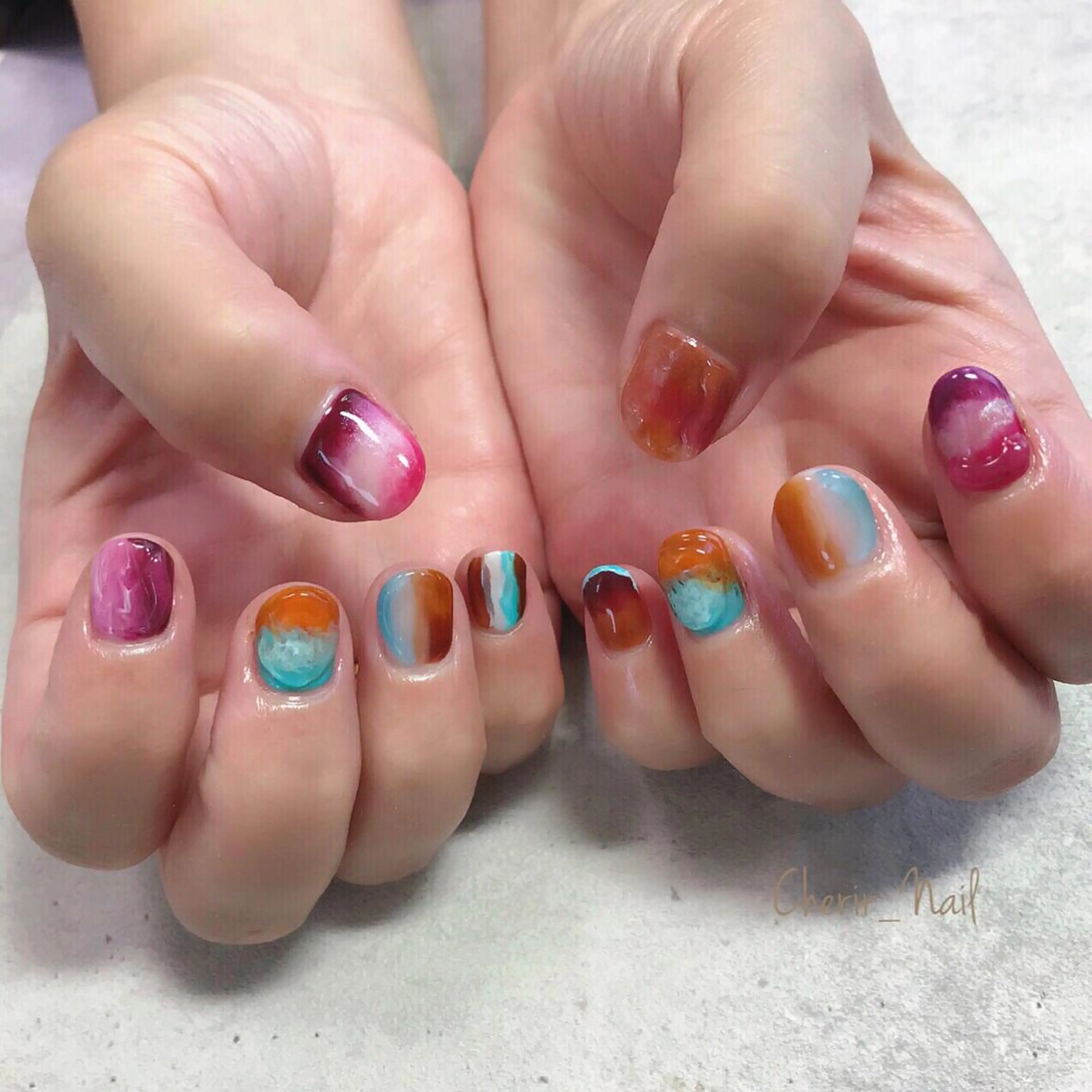 ネイル Cherirnail kaoriのネイルデザイン