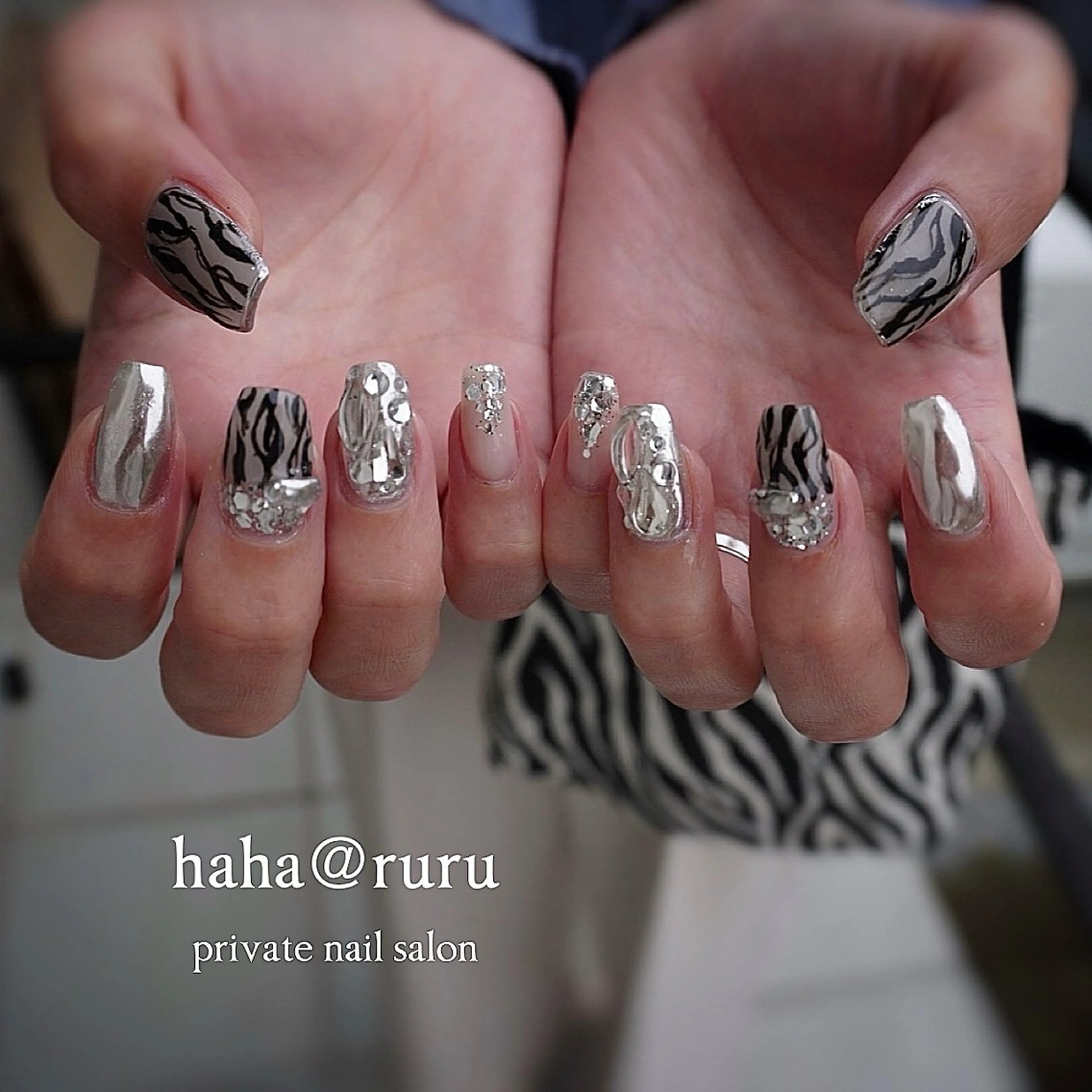 ネイル haha@ ruruのネイルデザイン