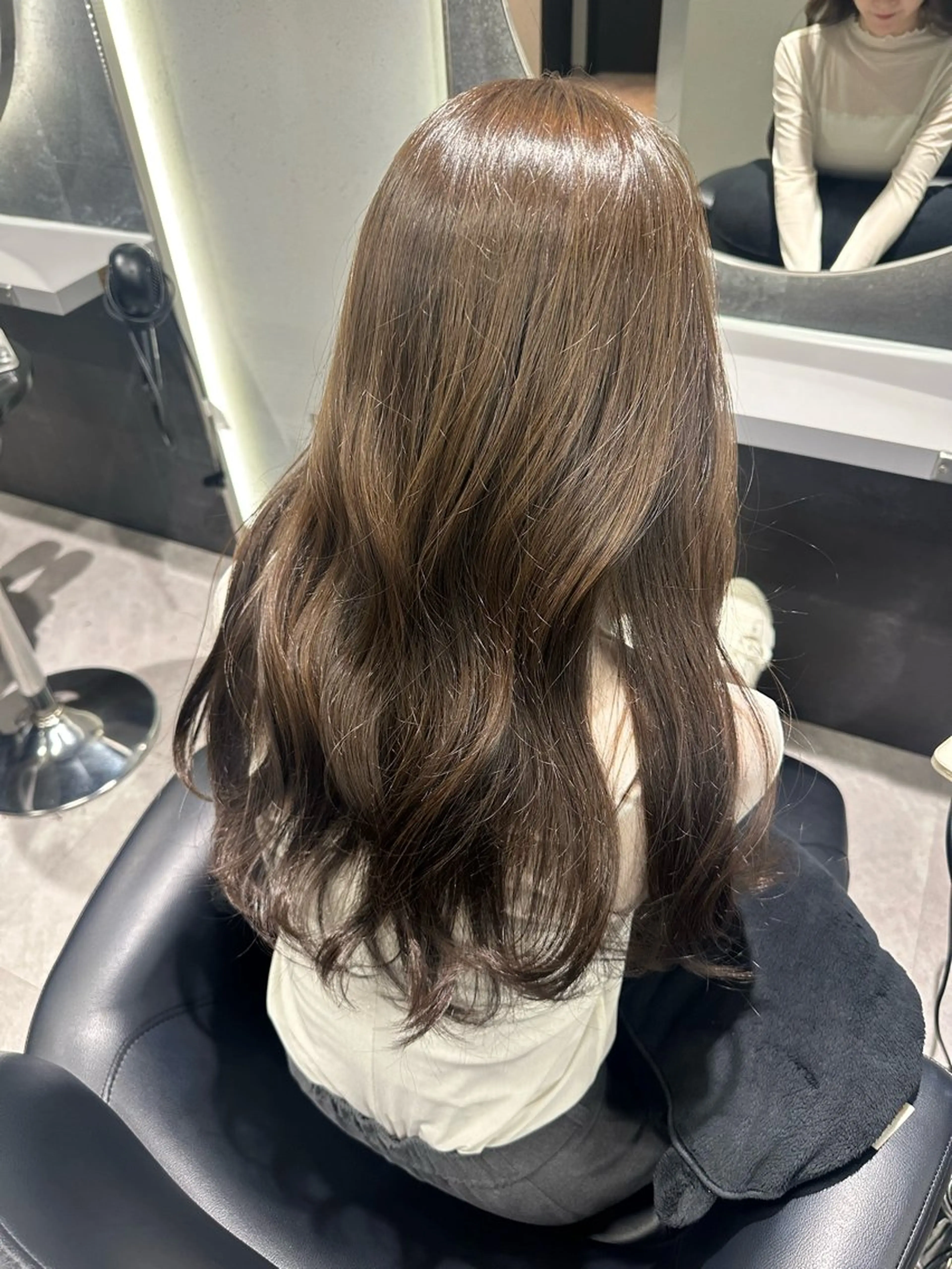 ロング カラー 韓国ヘア🎀艶髪 RISAのヘアスタイル