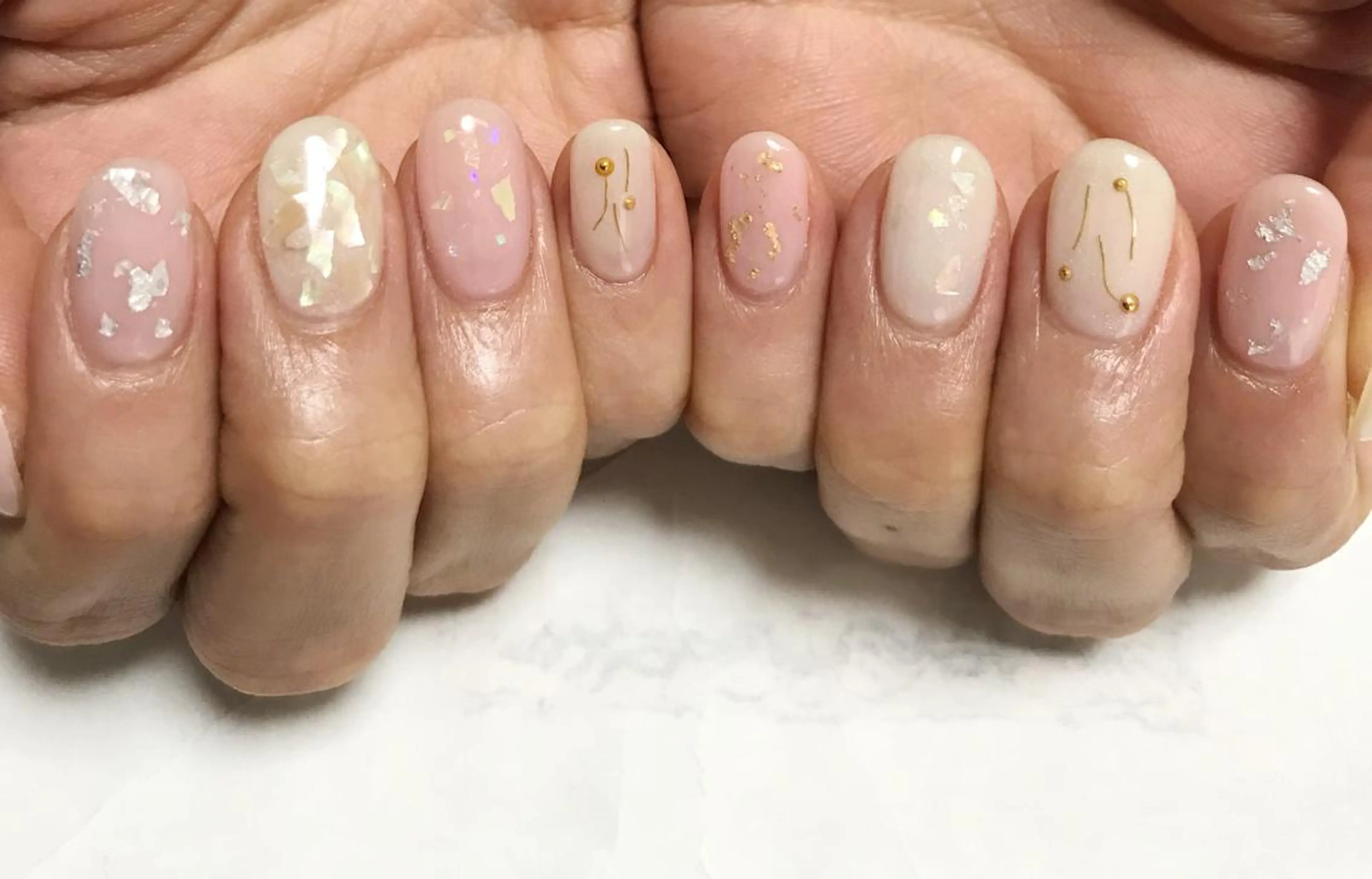 ネイル ハンドネイル nail salon en familleのネイルデザイン