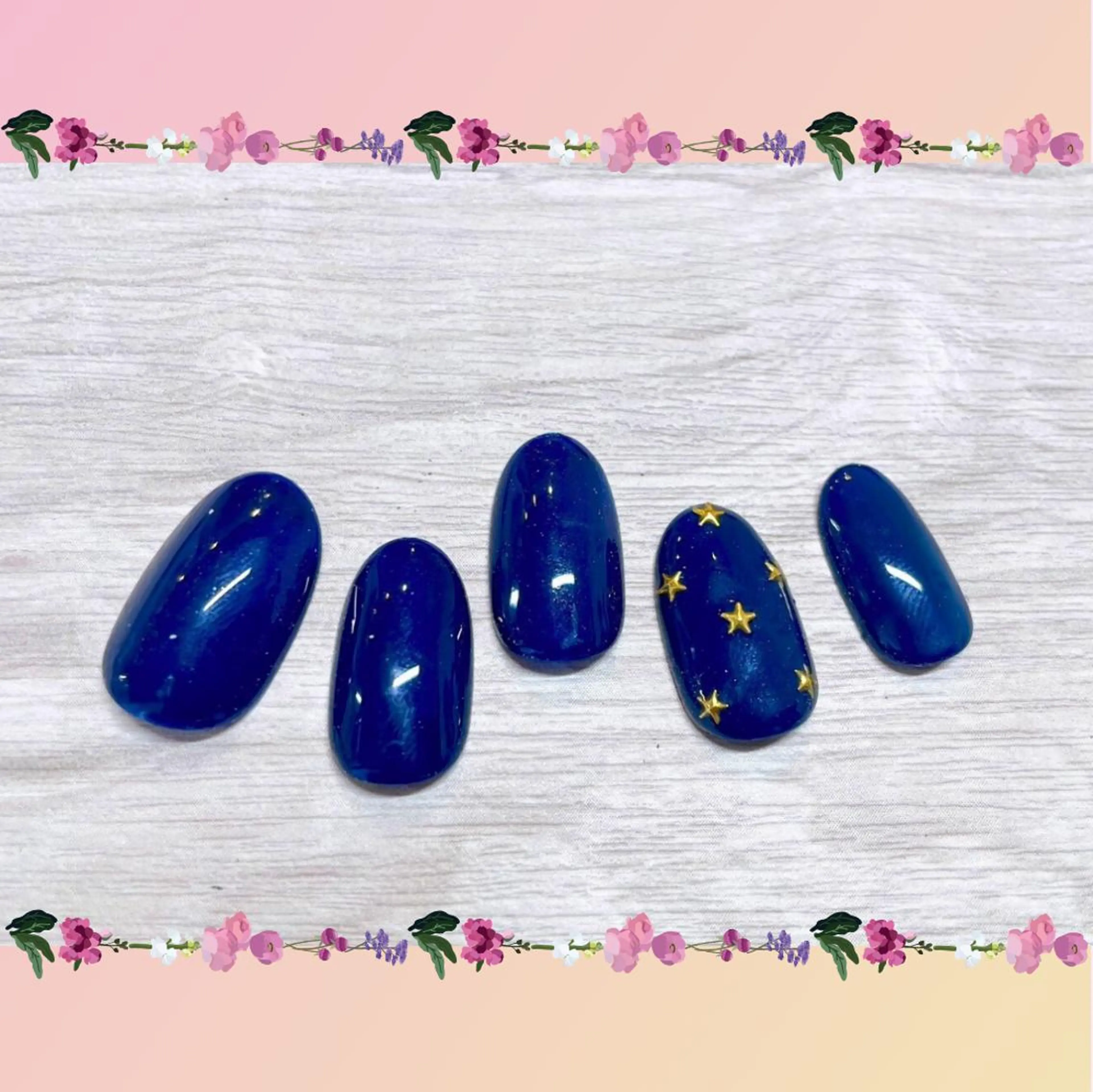 【上品ネイル💅】マグネットワンカラーの写真