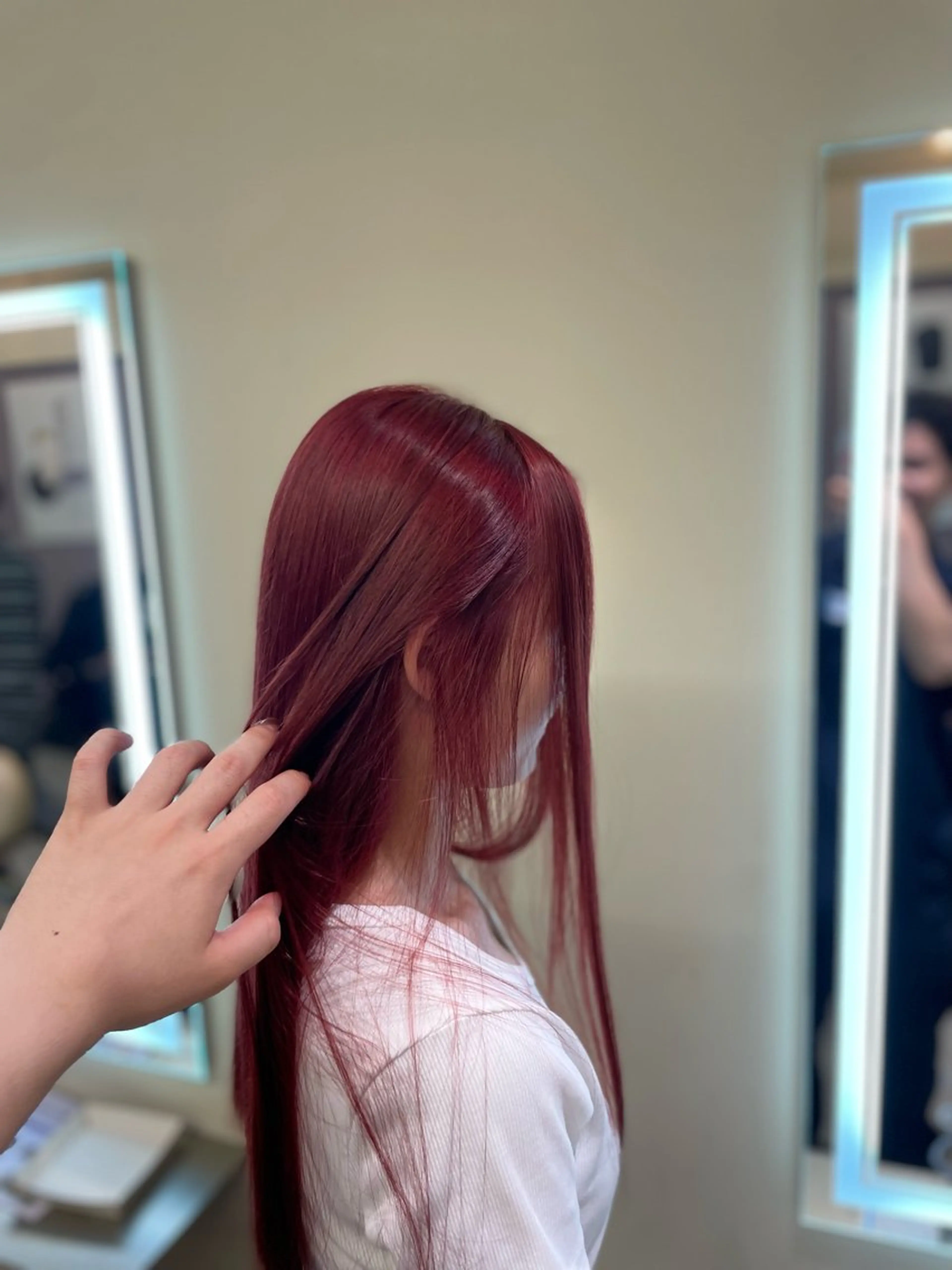 【💎艶感最高峰💎】カット+イルミナカラー+Aujuaトリートメントの写真