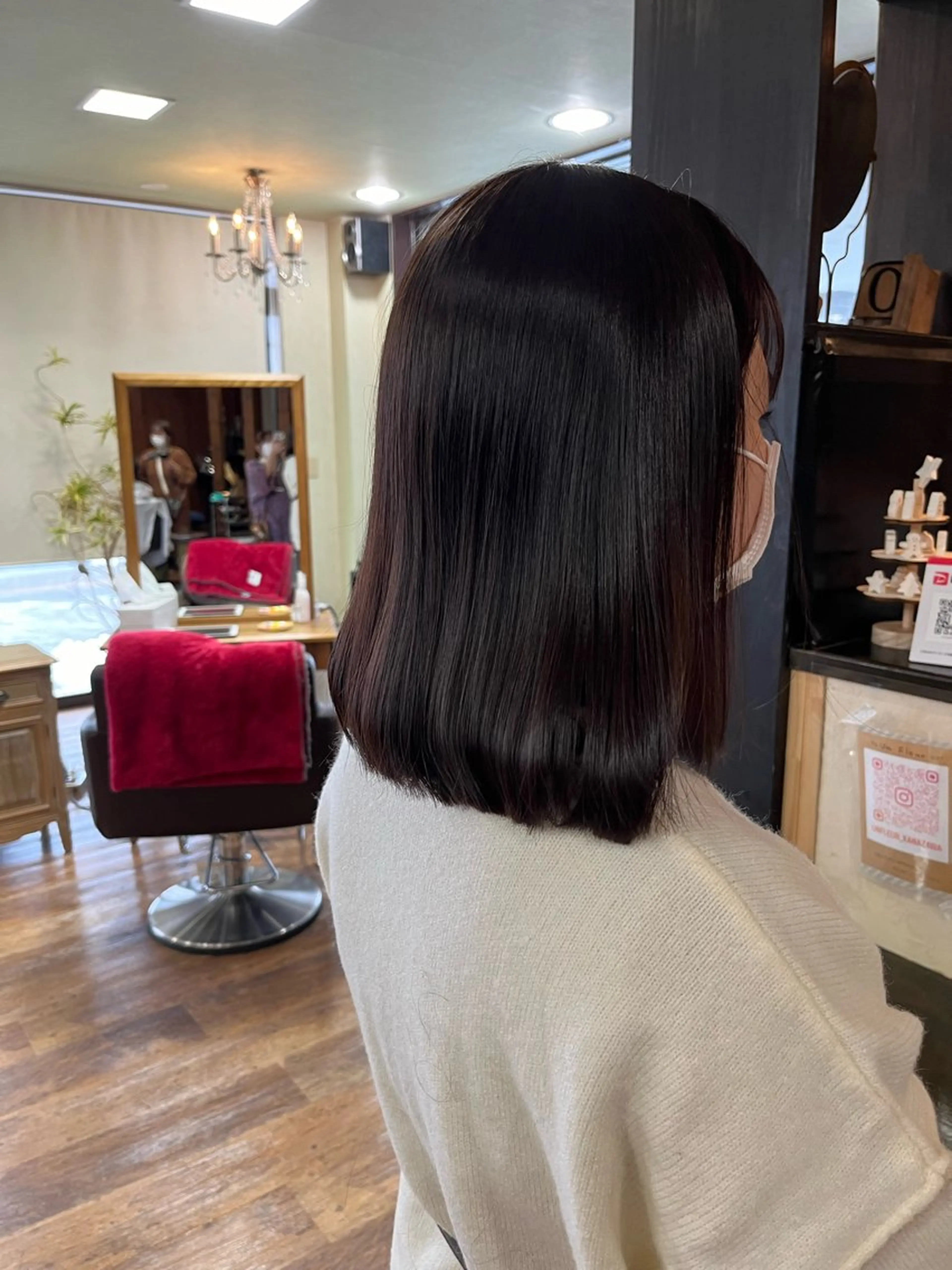 ミディアム Un Fleur所属・立野 希沙のヘアスタイル