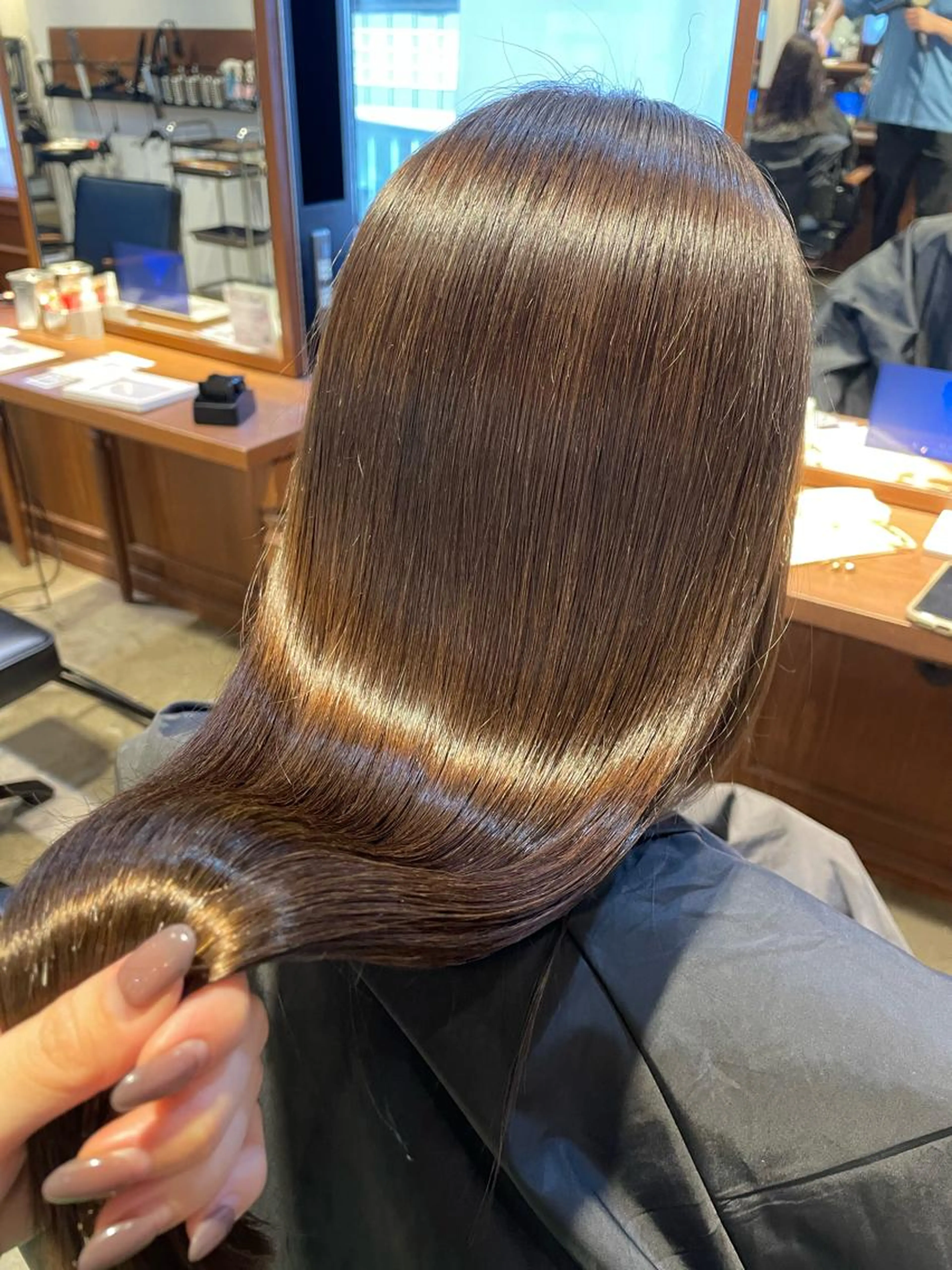 【リピーター様】【話題のノンダメージ酸性縮毛矯正+オリジナルトリートメント】の写真