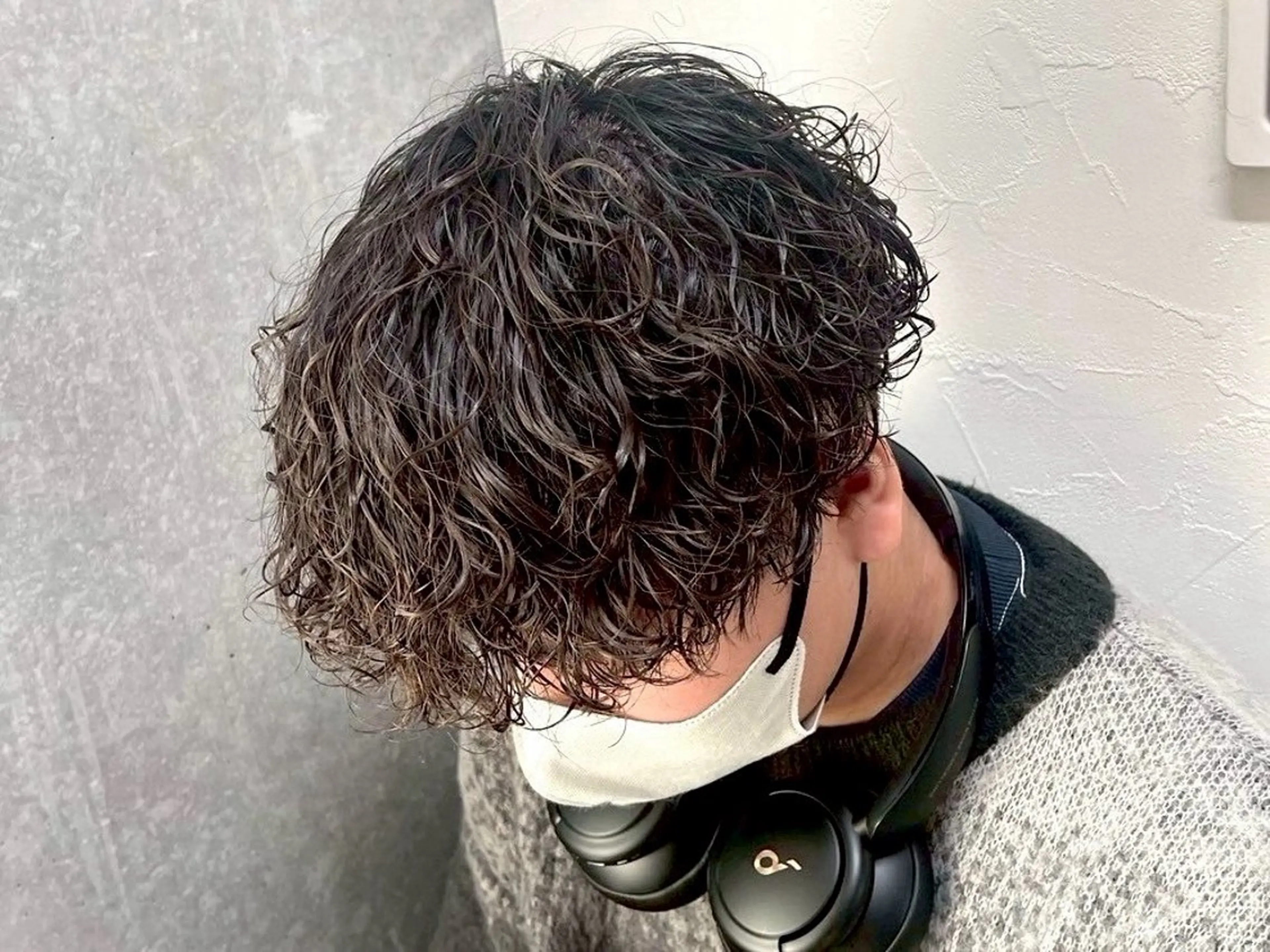 🌺セットを楽にしたい方🌺メンズカット＋ツイストスパイラルパーマ（前処理剤付き）+ダメージケアトリートメント✨️の写真