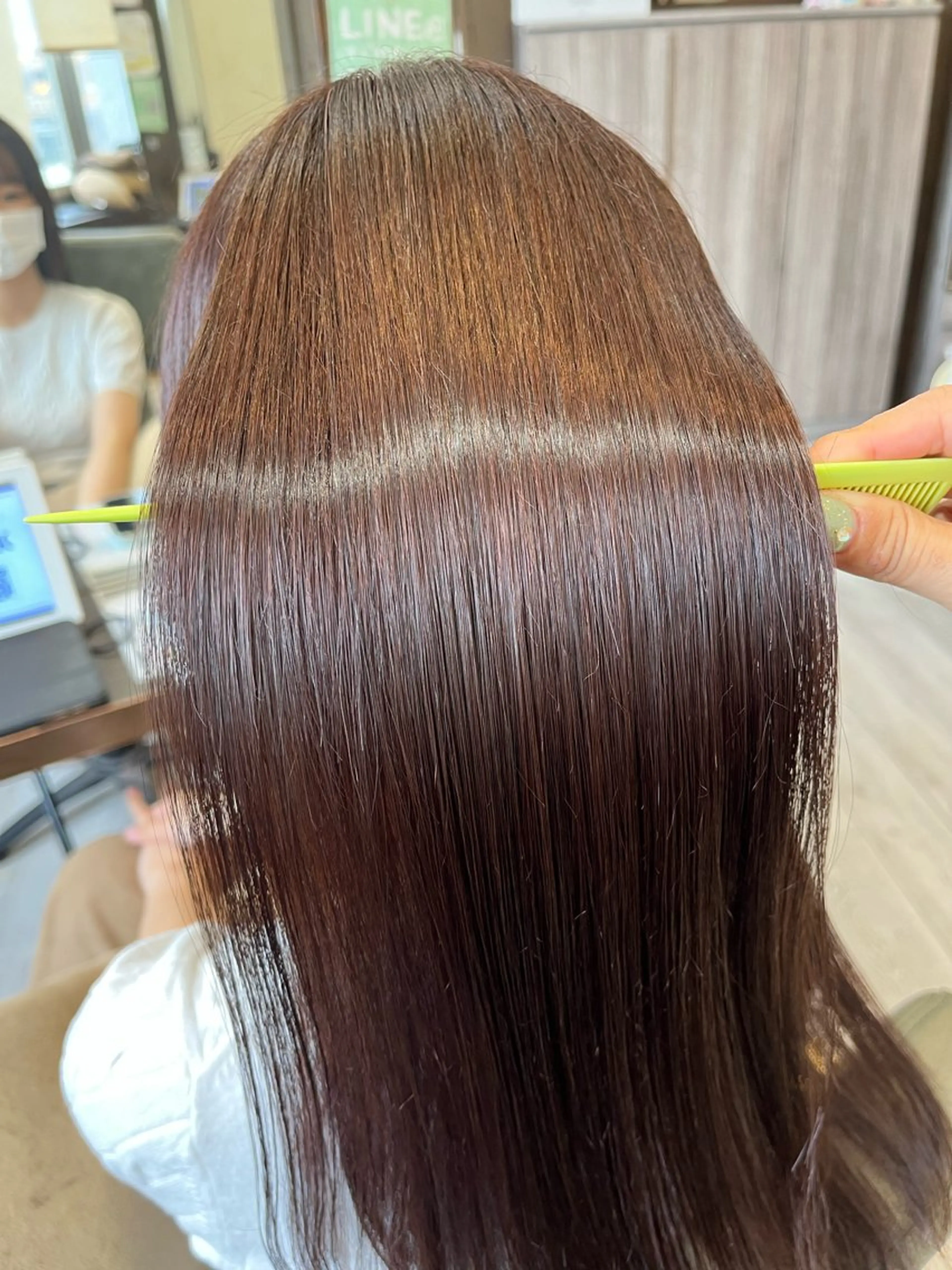 【ラグジュアリーなフルコース🫧】カット+プレミアム縮毛矯正💍💎+アミノ酸カラーの写真