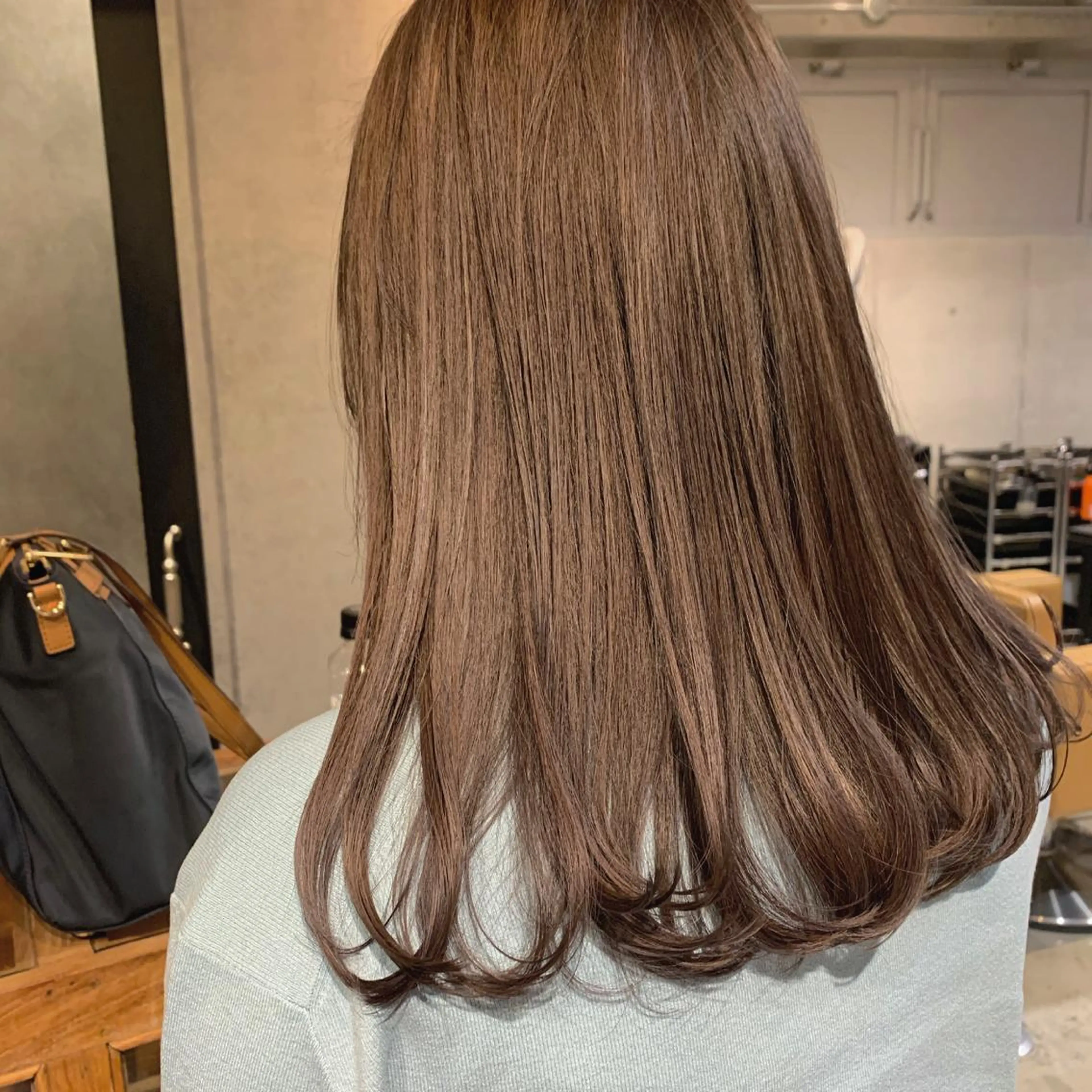 ロング カラー ヘアアレンジ ハイライトカラー ラベンダーカラー ハイライト GO TODAY  シェアサロン札幌店所属・kana .のヘアスタイル