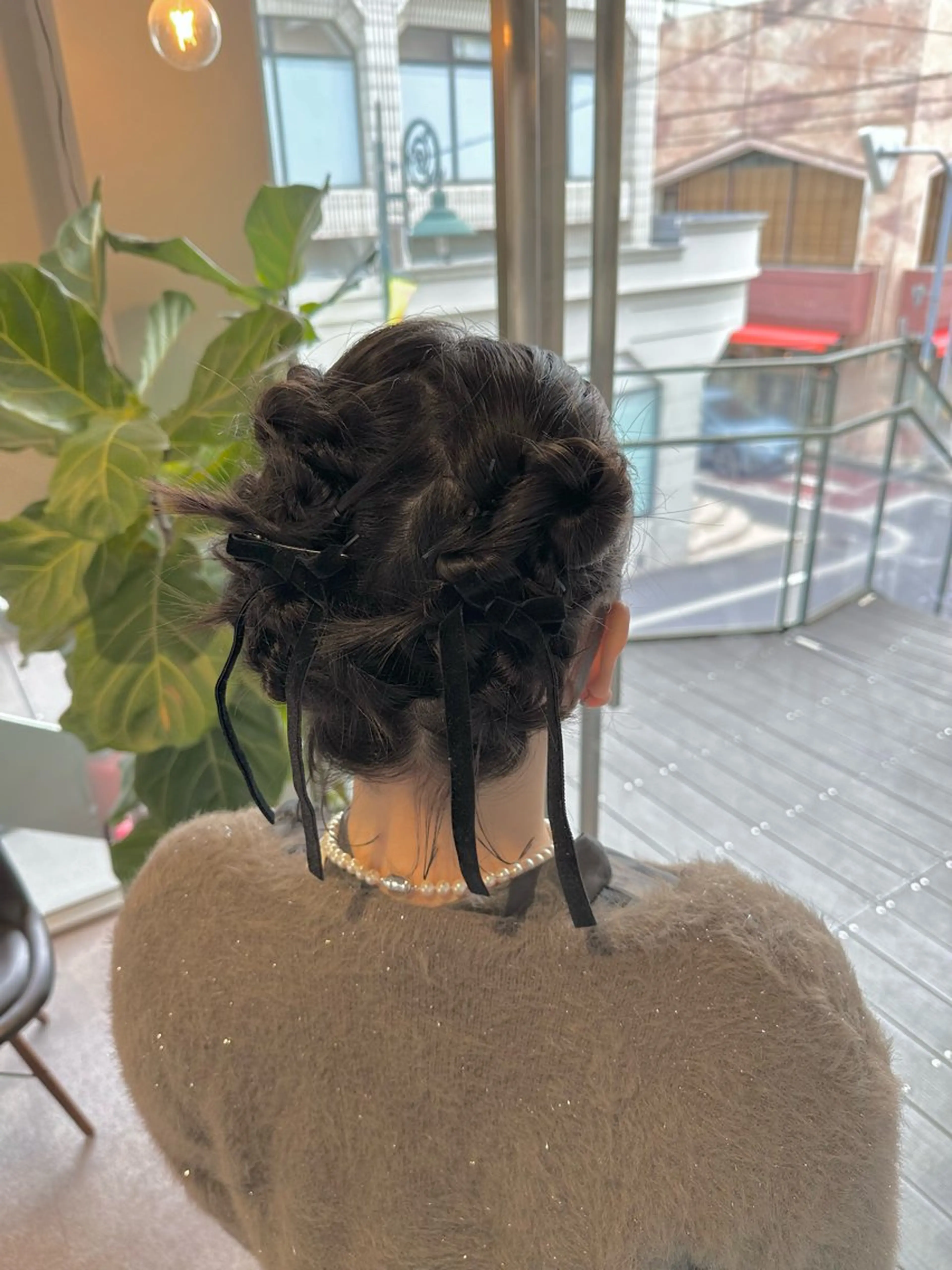 ショート ボブ ヘアセット 韓国風/オシャレ /縮毛矯正/滝口琴未のヘアスタイル