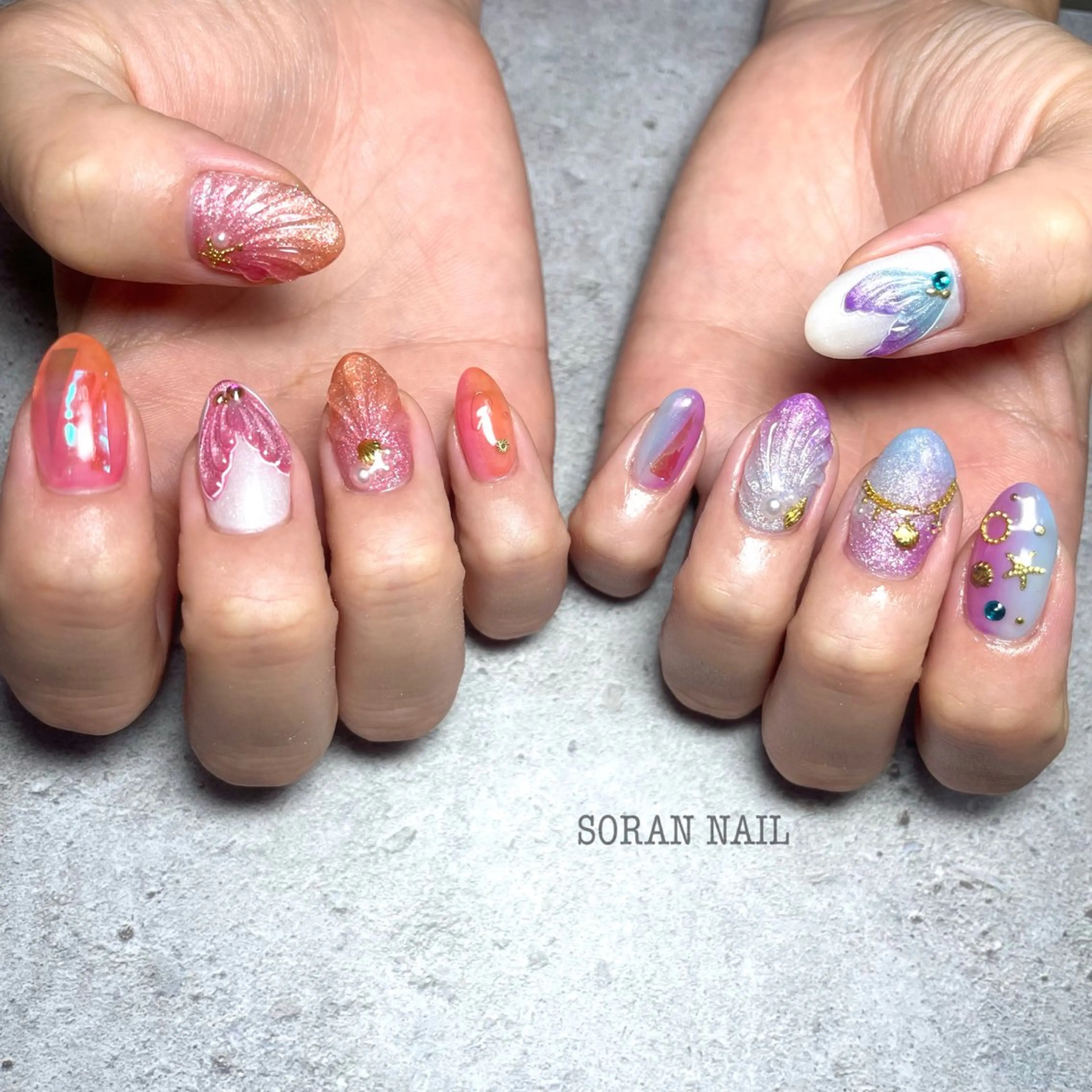 ネイル ハンドネイル soran nailのネイルデザイン