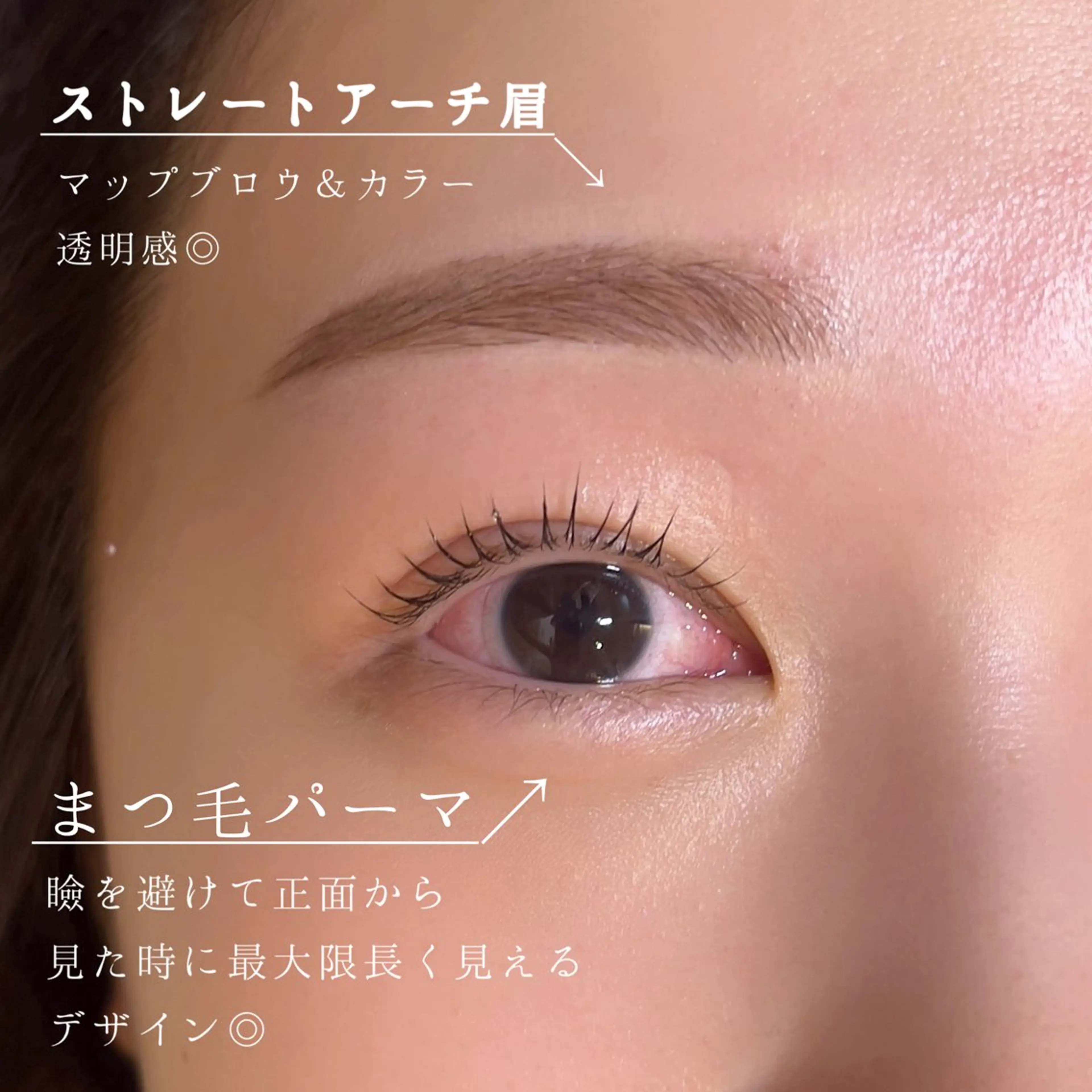 アイブロウWAX&アイブロウカラーの写真