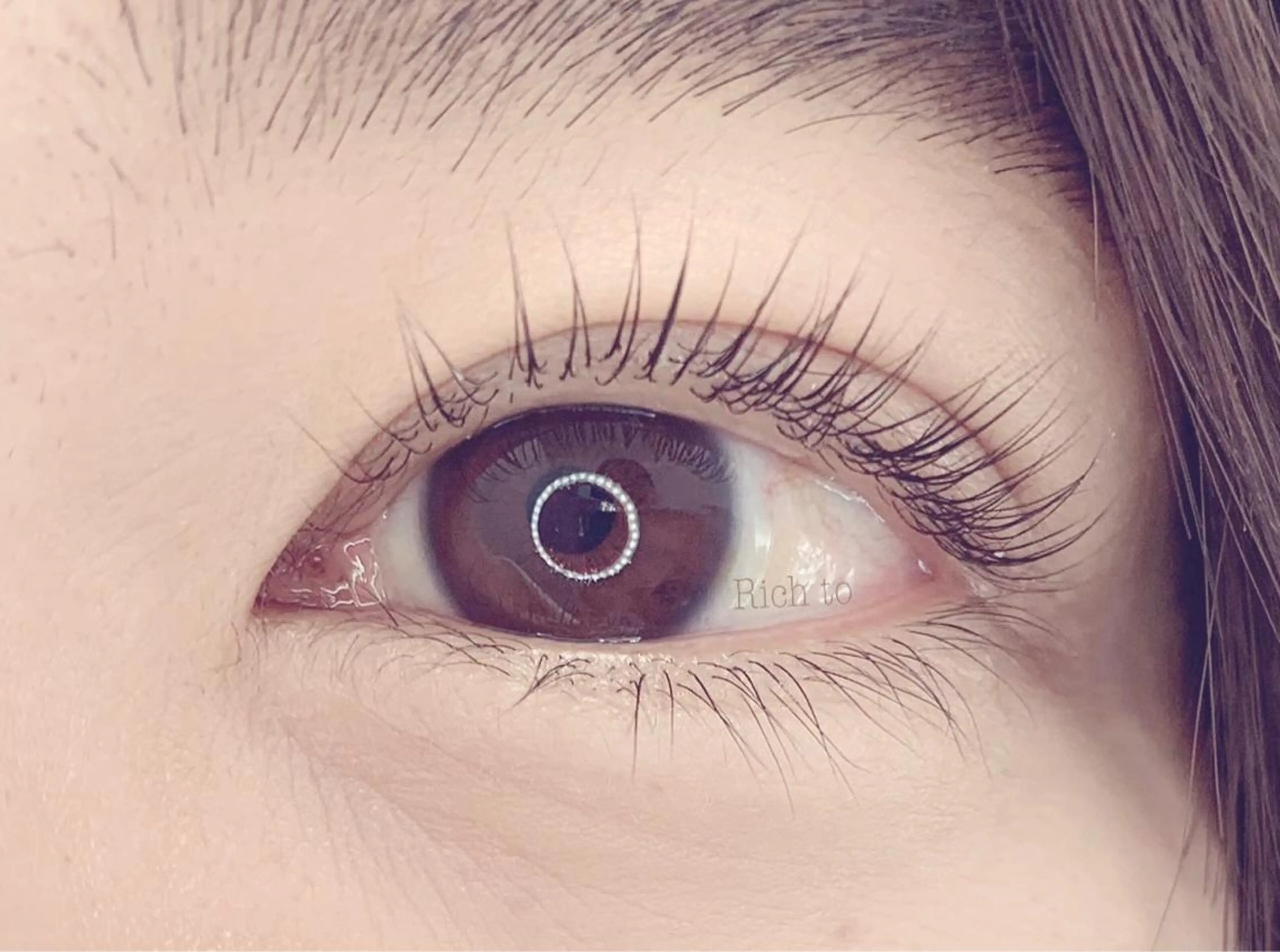 マツエク・マツパ パリジェンヌラッシュリフト eyelash momoのマツエク・マツパデザイン