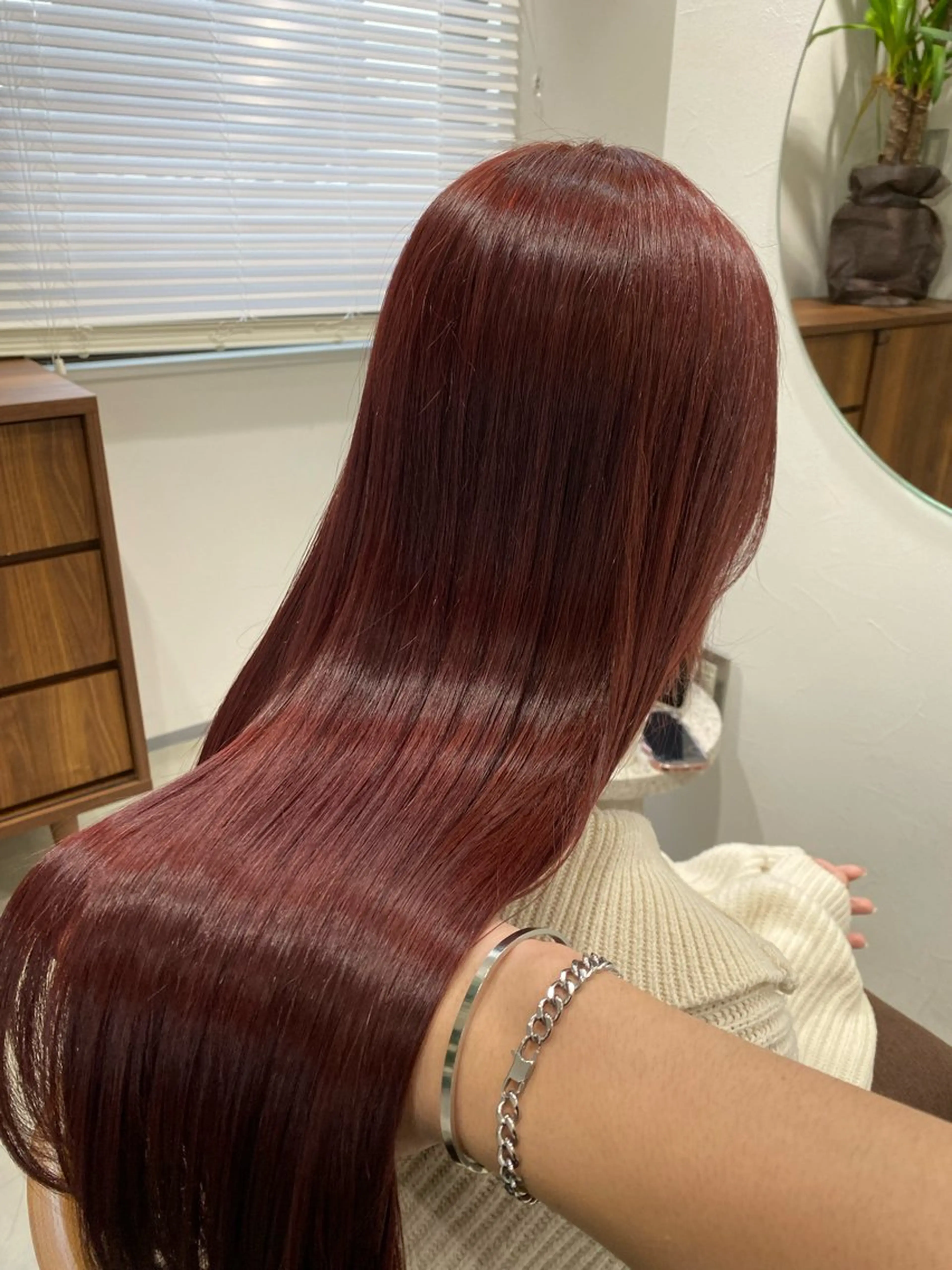 ロング カラー カット ヘアカラー トリートメント Aujuaソムリエ ❤️‍🔥今吉 晃太のヘアスタイル