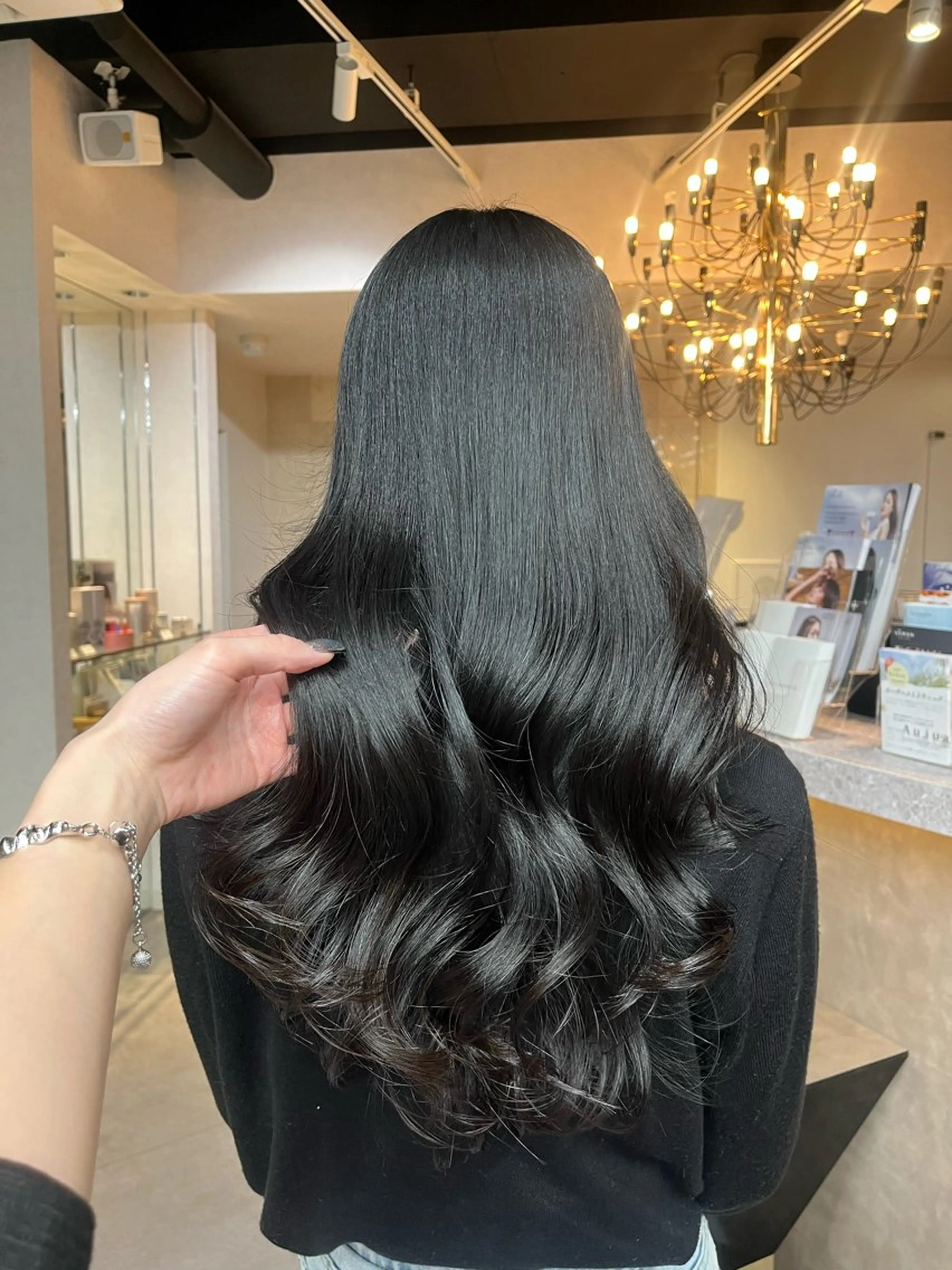 ロング み ゆのヘアスタイル