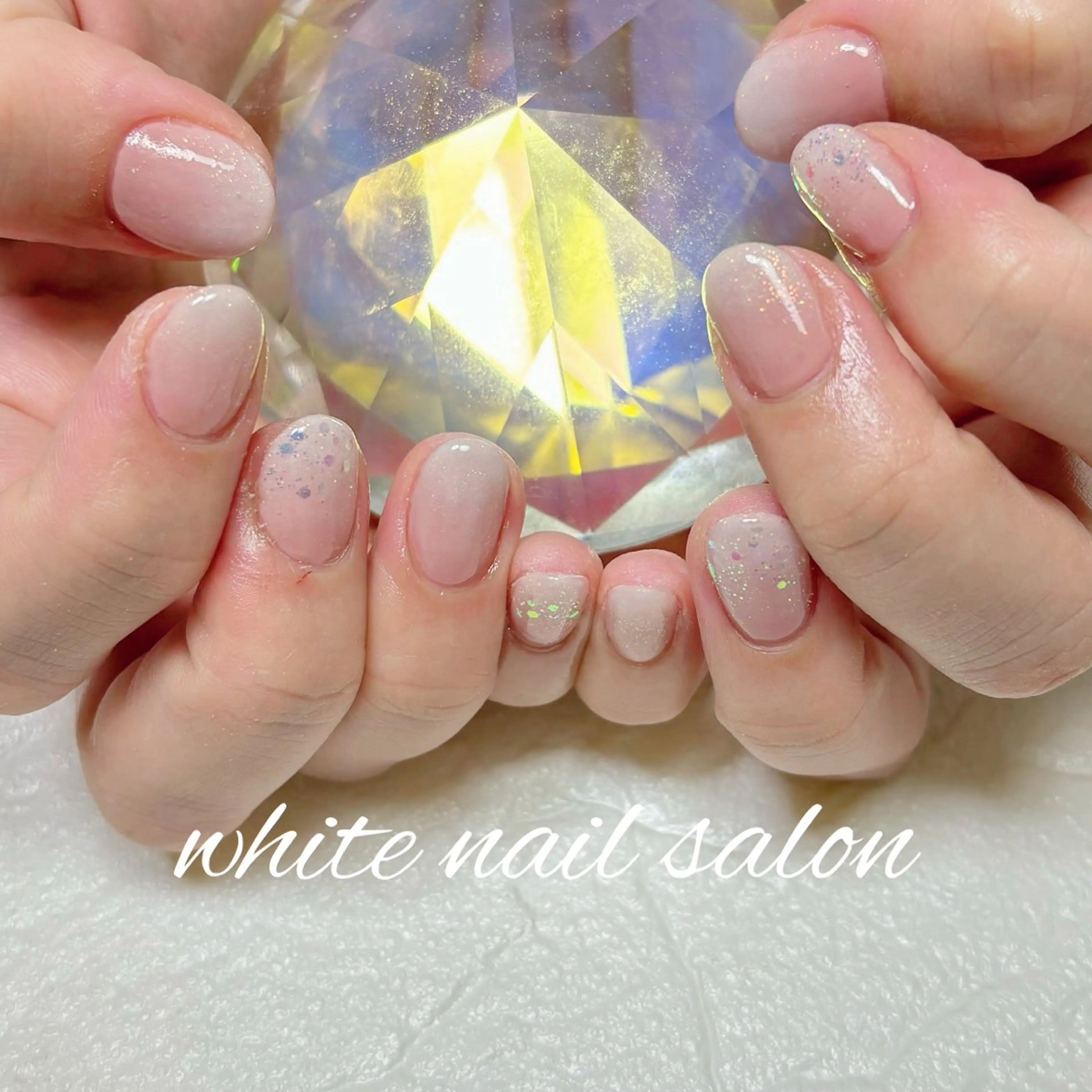 ネイル フットネイル ハンドネイル white nail salonのネイルデザイン