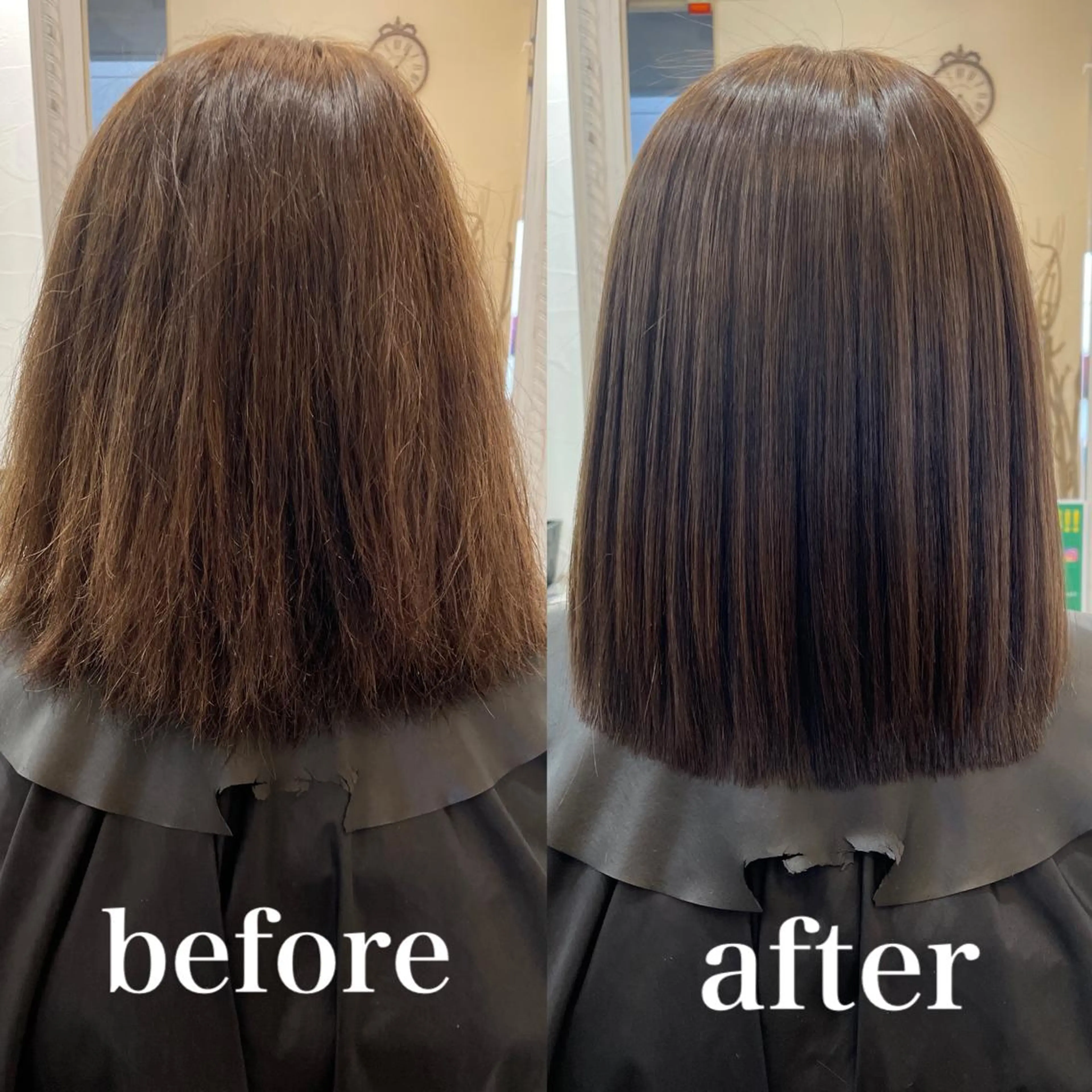 ミディアム 縮毛矯正/髪質改善 主税巧一のヘアスタイル