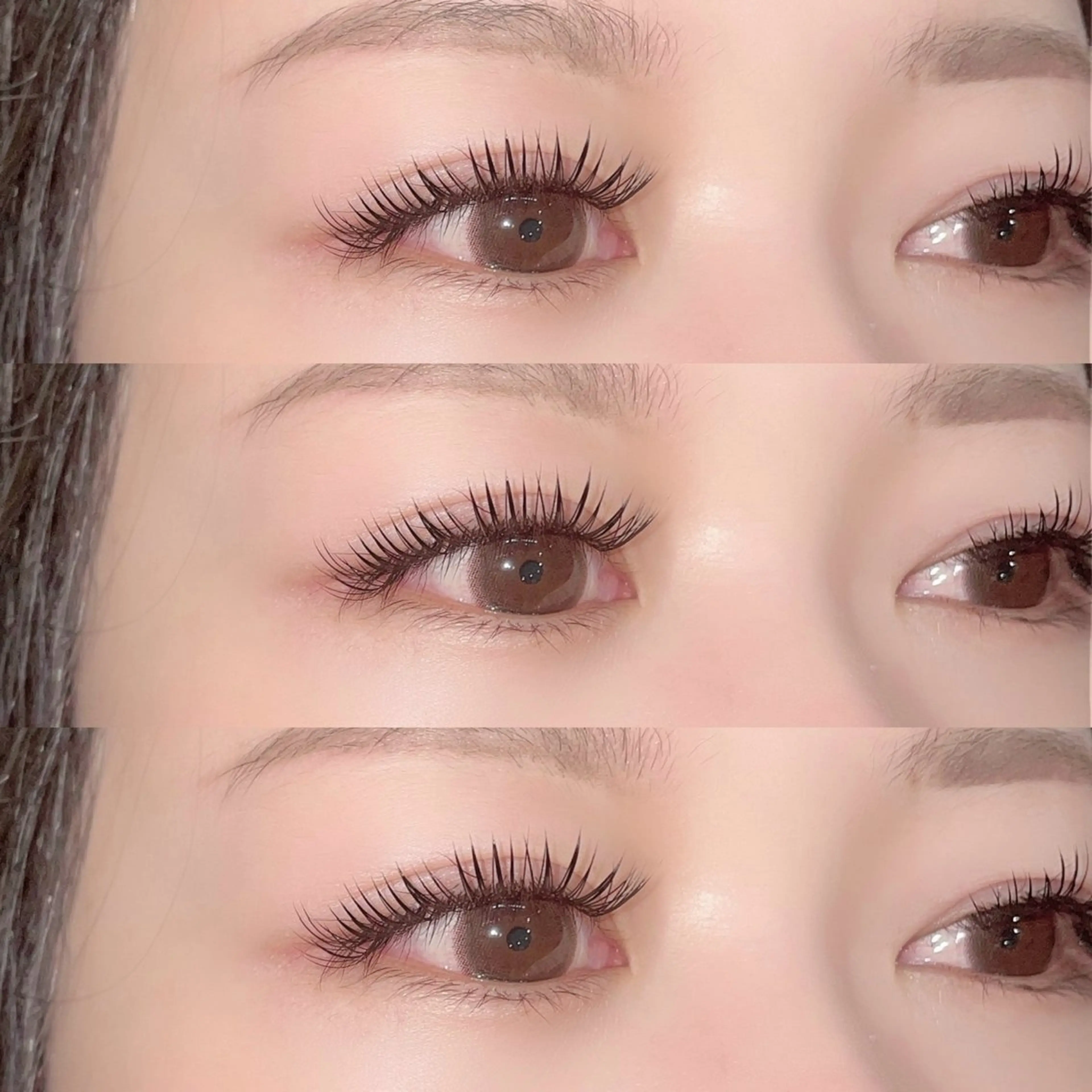 マツエク・マツパ フラットラッシュ Flor_Eyelash&Nail 上大岡所属・上大岡_Flor mikuのマツエク・マツパデザイン