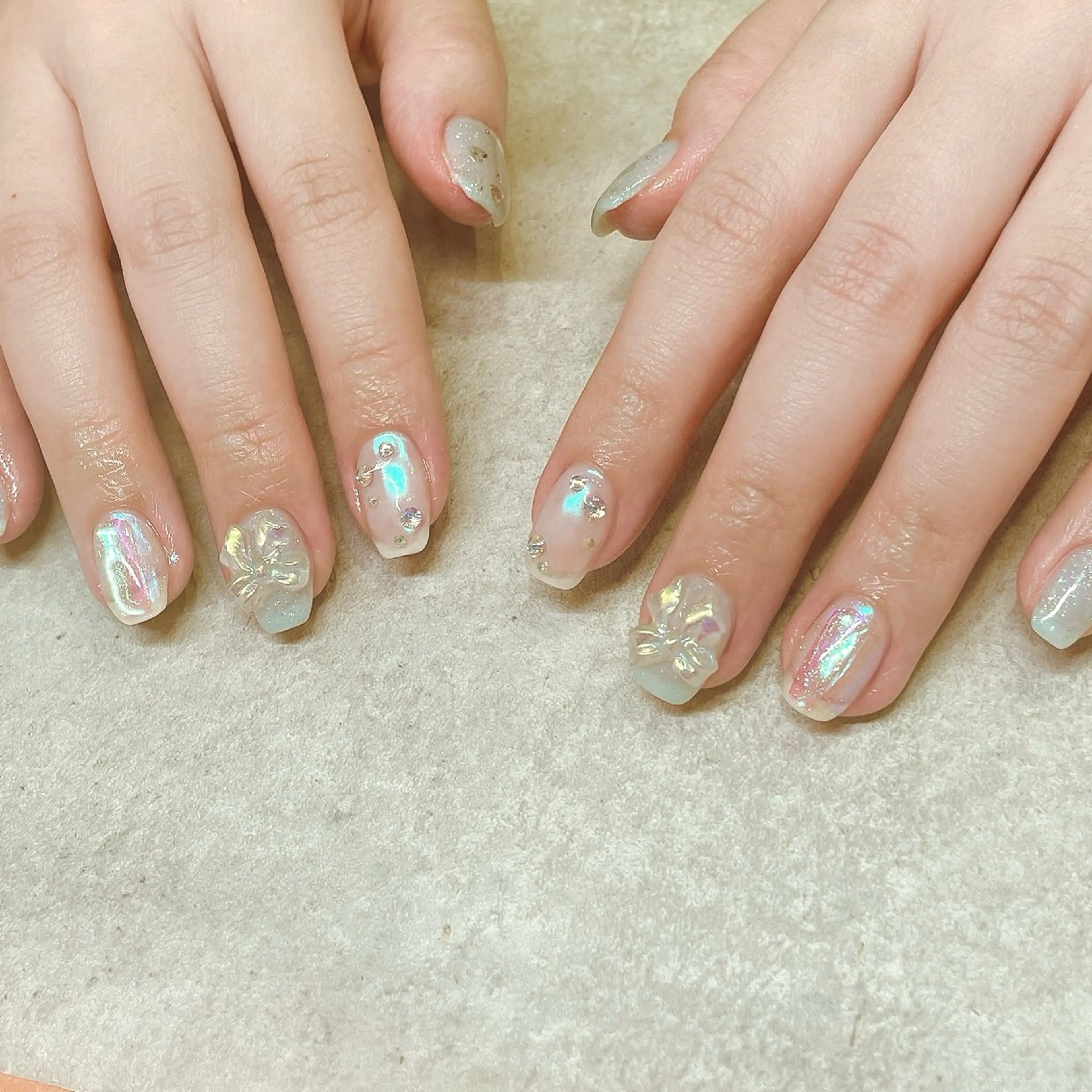 ネイル ハンドネイル A85G ayakoのネイルデザイン