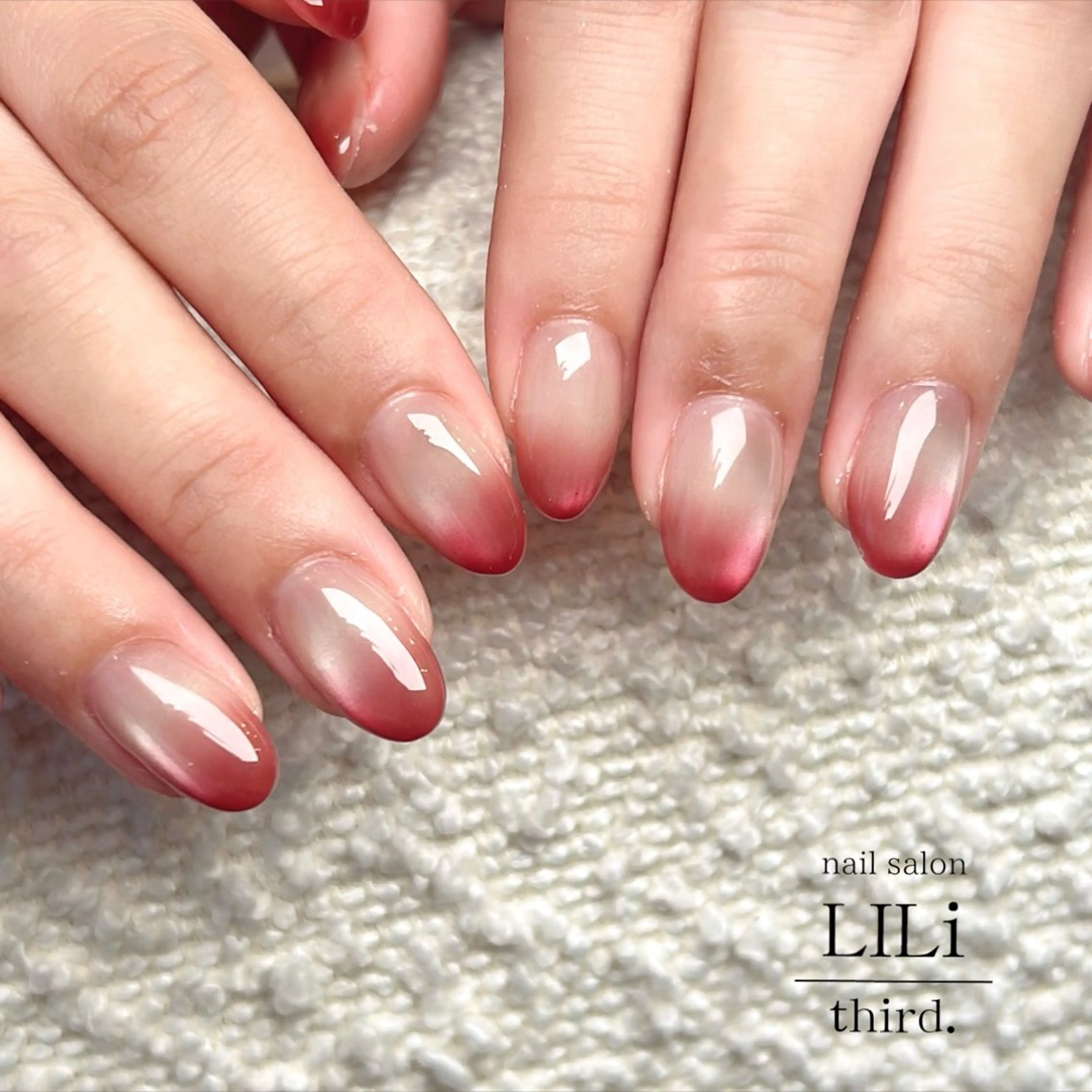 ネイル グラデーション マグネットネイル ハンドネイル nail salon LILi third.所属・Saya ᵕ̈*のネイルデザイン