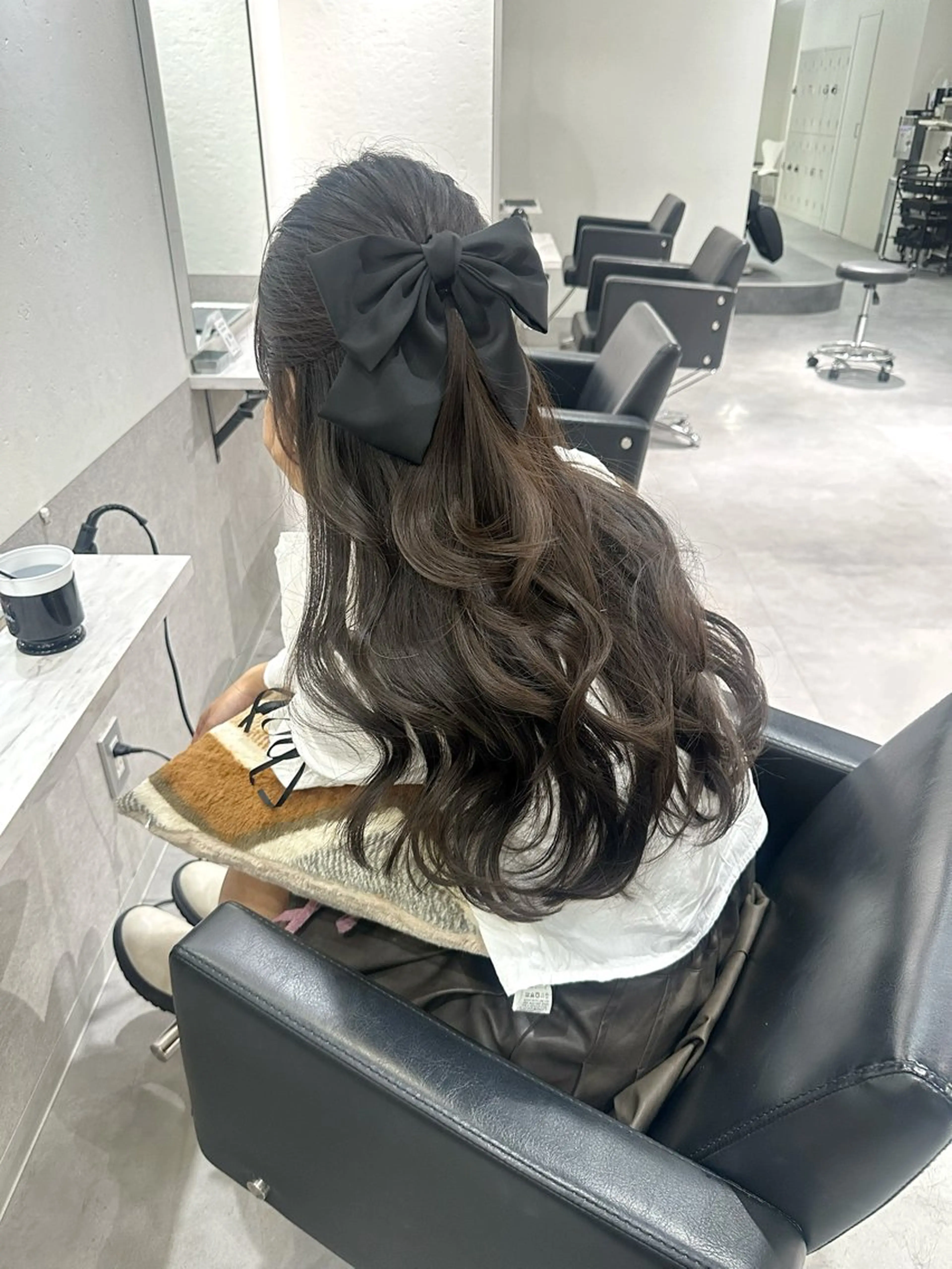 ロング カット ヘアセット arisa/艶髪 /顔まわり/韓国ヘアのヘアスタイル