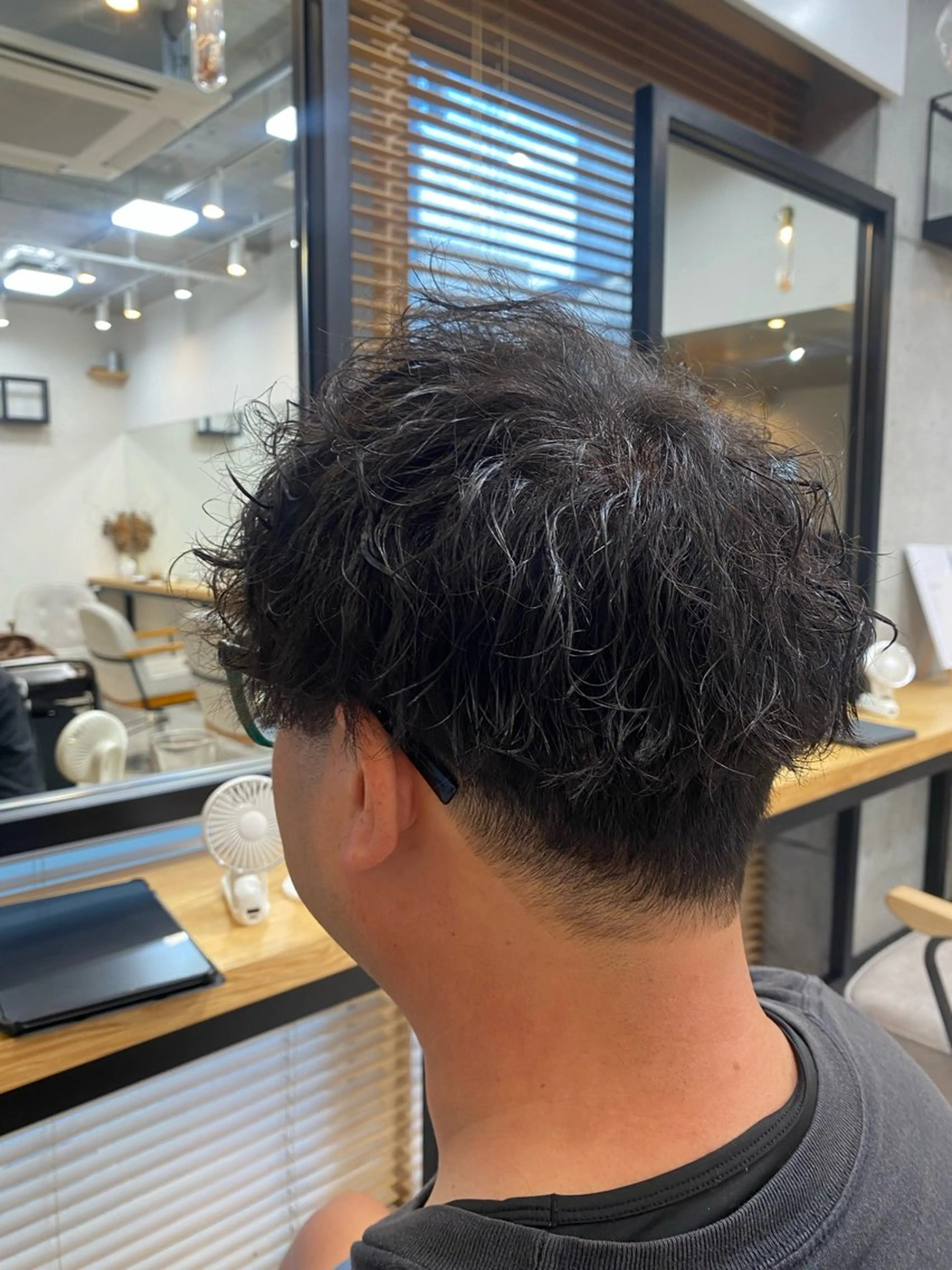 パーマ メンズ カット パーマ HIYORI🧁 登戸のヘアスタイル