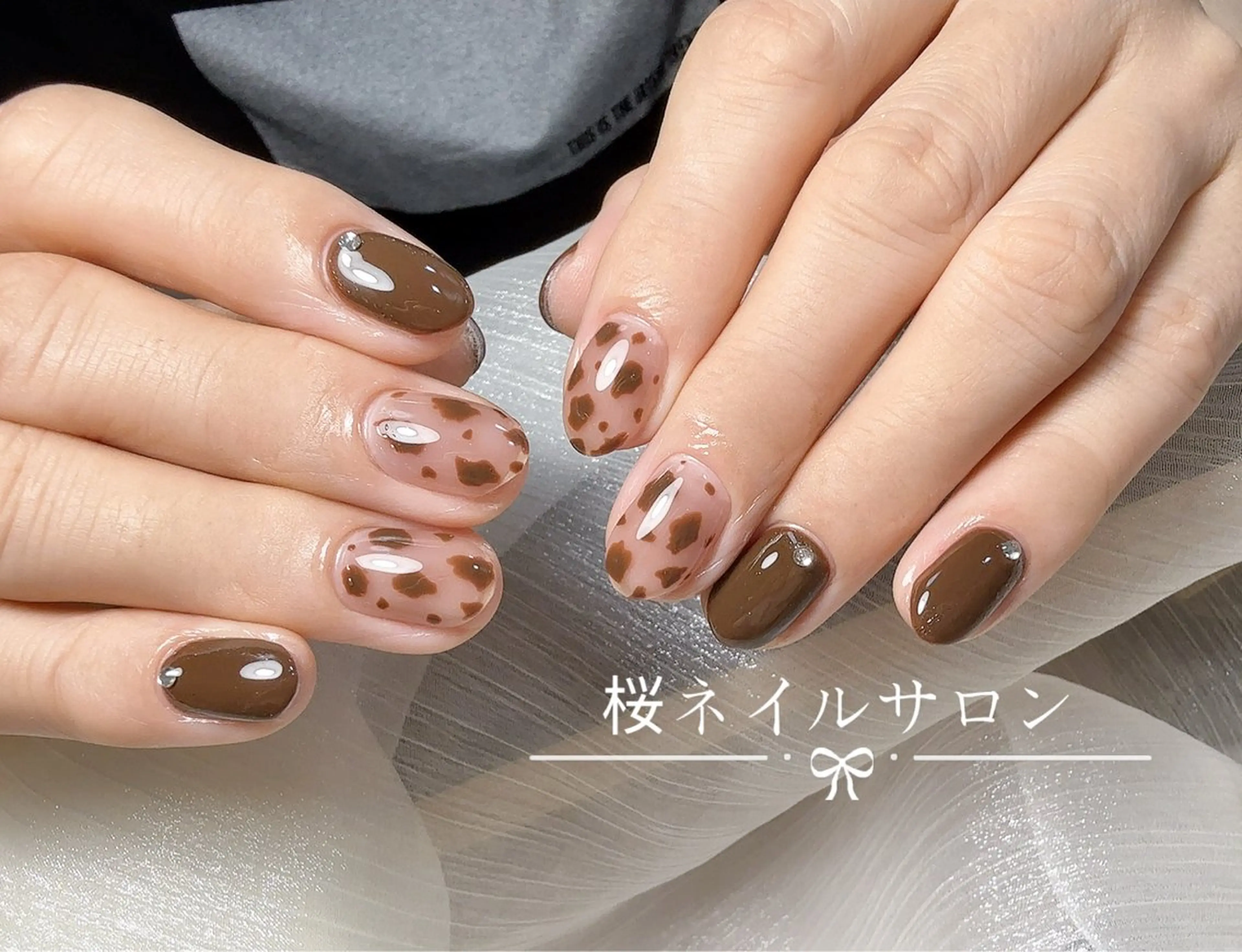 ネイル アートネイル フットネイル フレンチネイル ジェルネイル ニュアンスネイル ハンドネイル 桜 ネイルのネイルデザイン