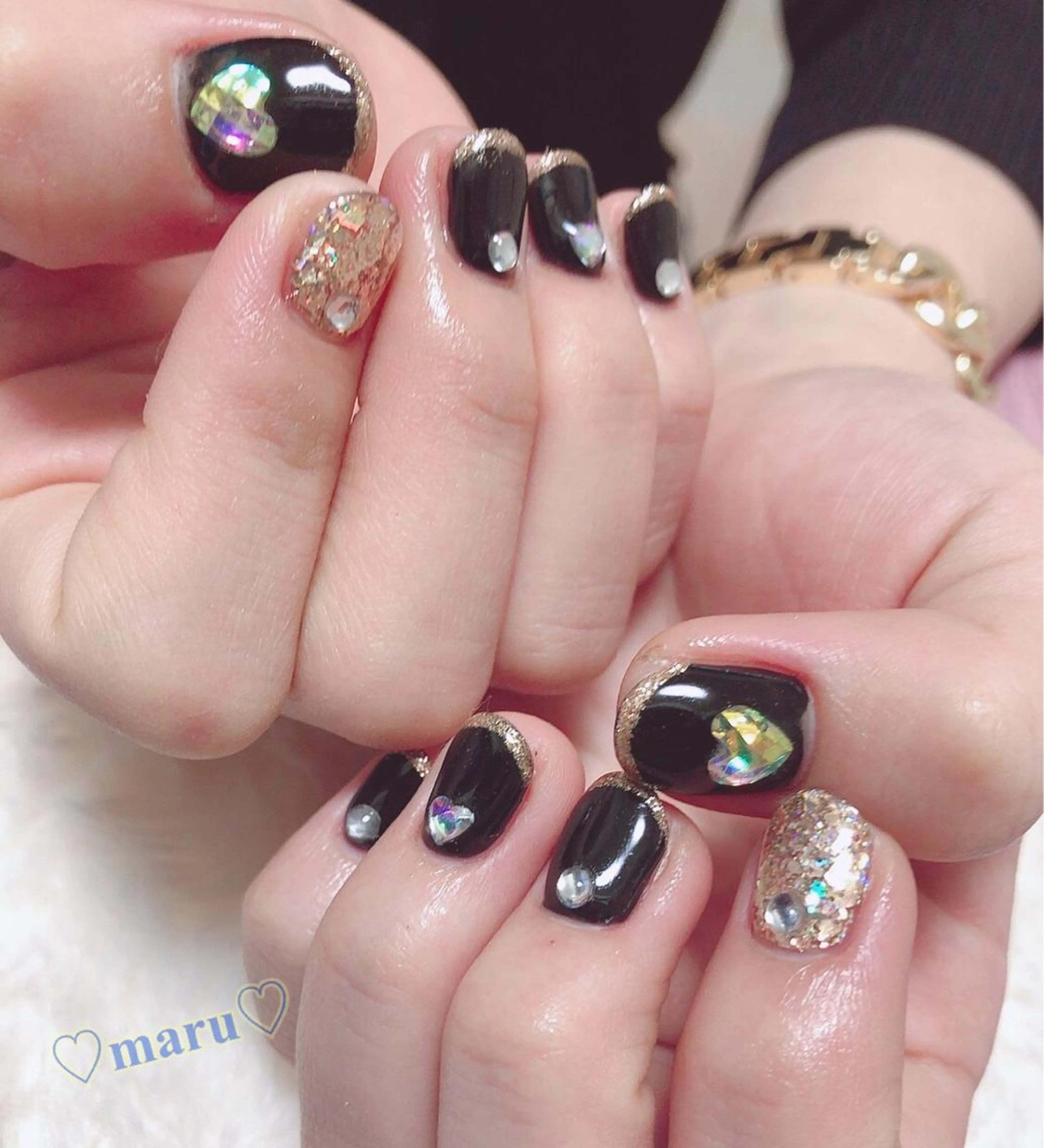 ネイル ハンドネイル フットネイル まるみ ♡のネイルデザイン