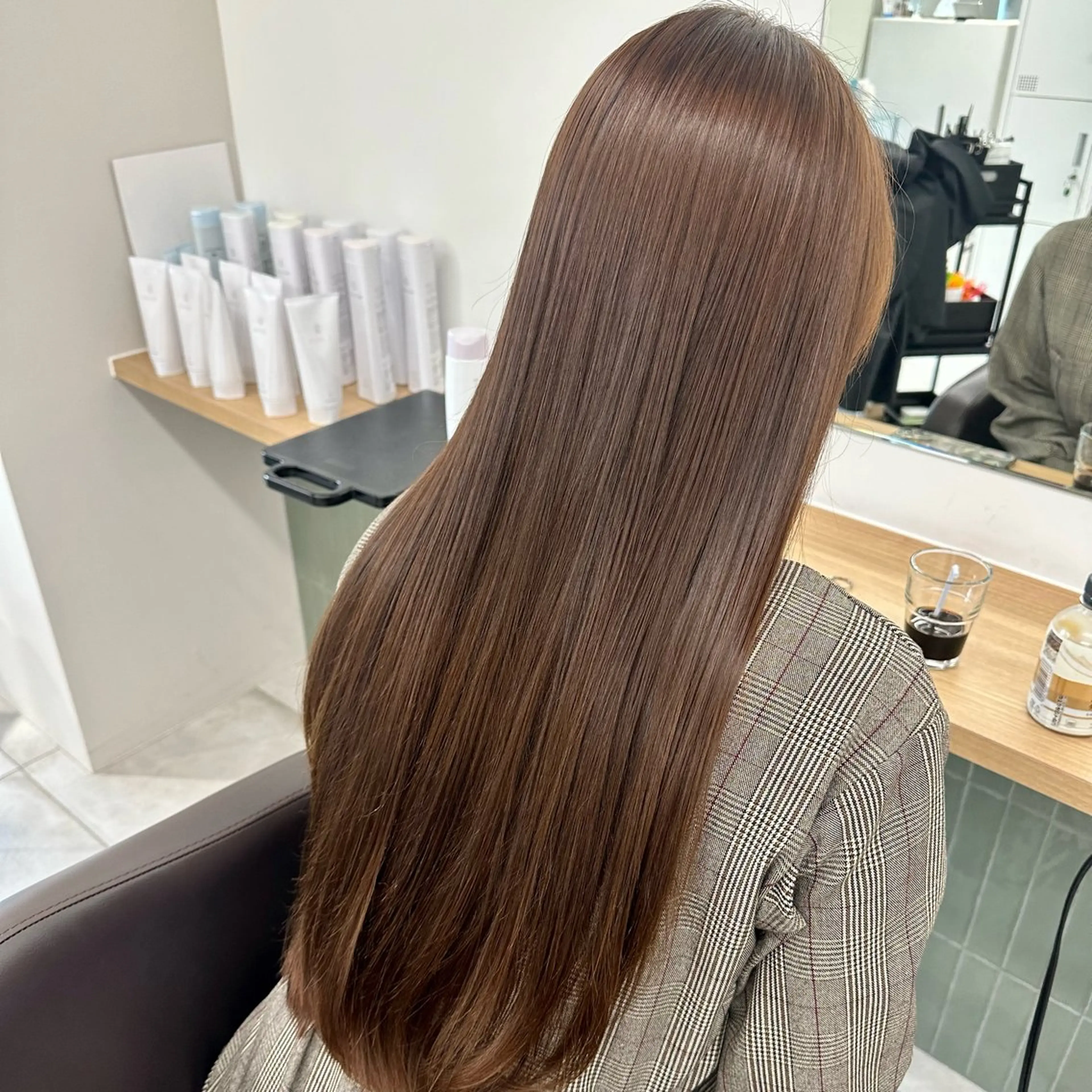 ロング カラー カット ヘアカラー トリートメント ブリーチなし/レイヤ ー特化🌈Tommyのヘアスタイル