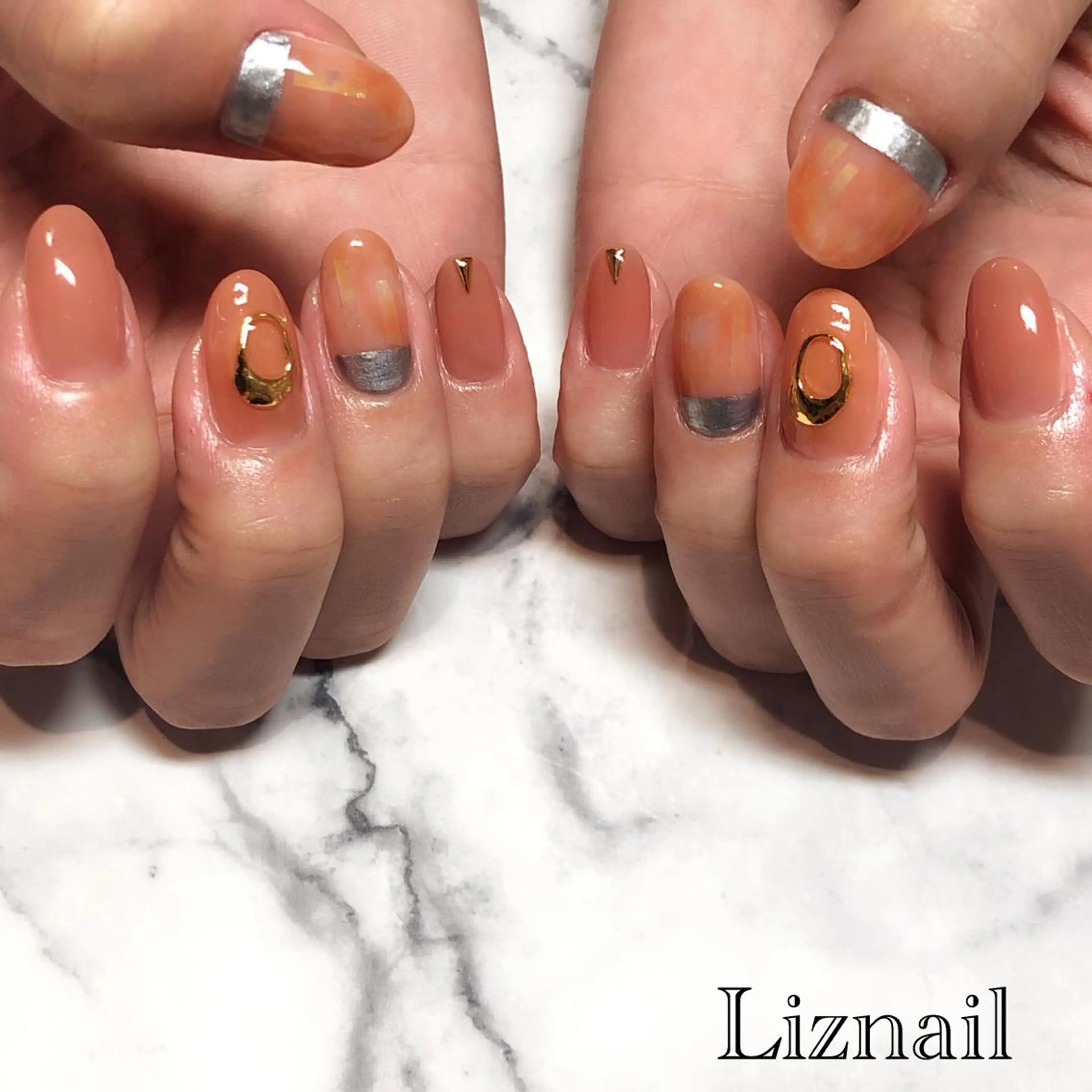 ネイル ハンドネイル Rawr / saoriのネイルデザイン