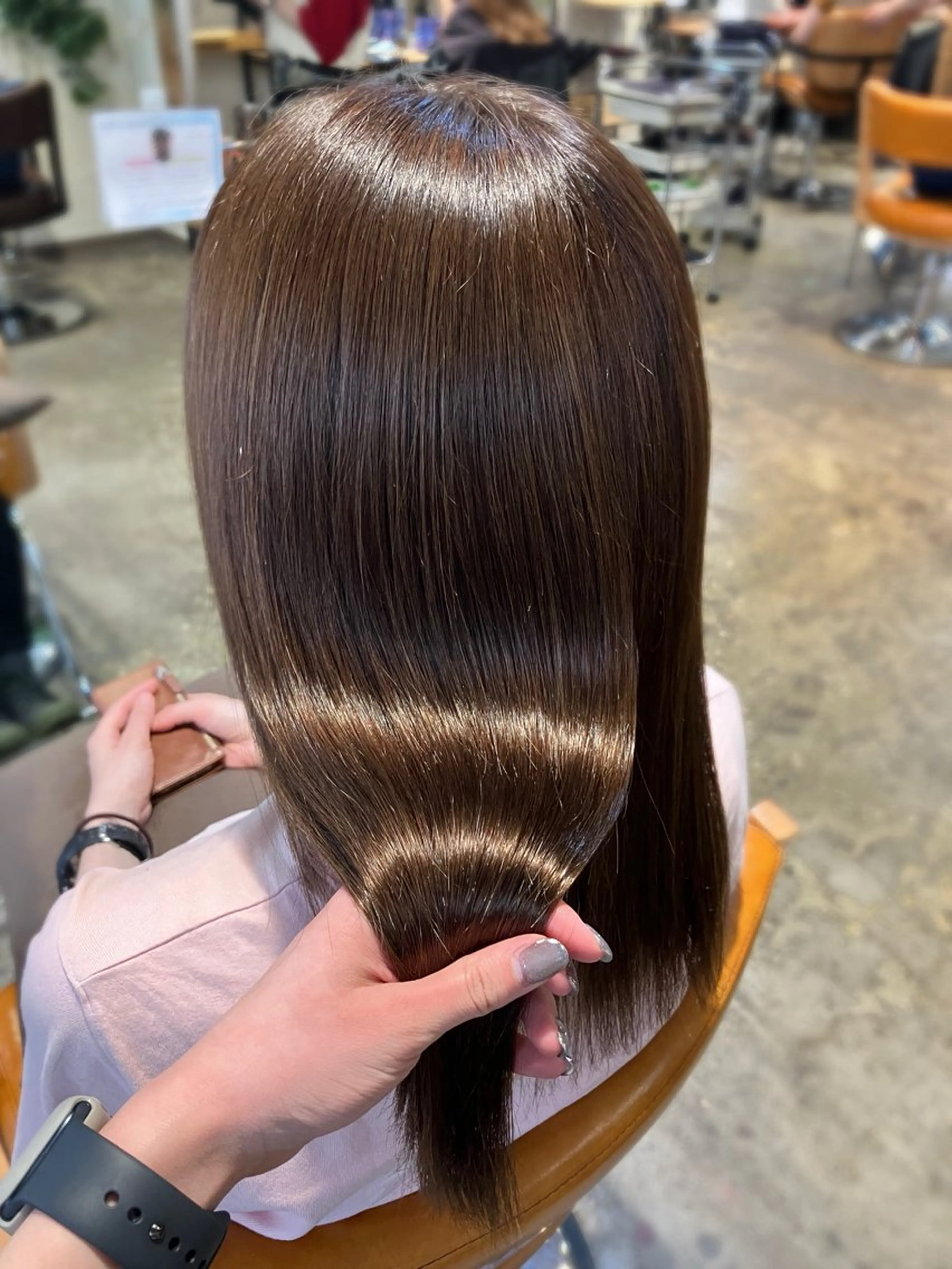 〖💙トリートメントプレゼント💙〗カラー＋セラミドトリートメントの写真