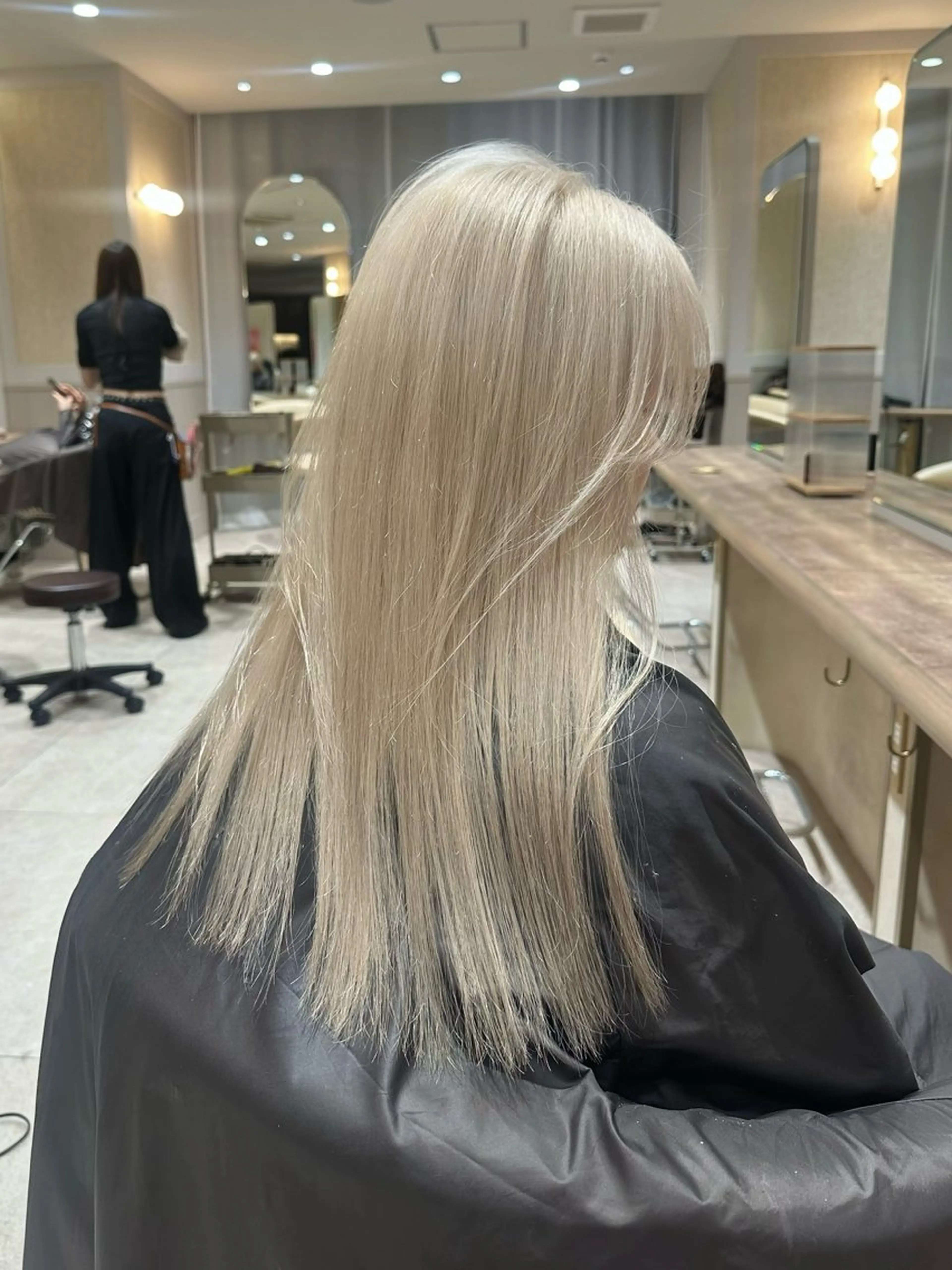 ミディアム ヘアカラー 大野 海輔のヘアスタイル