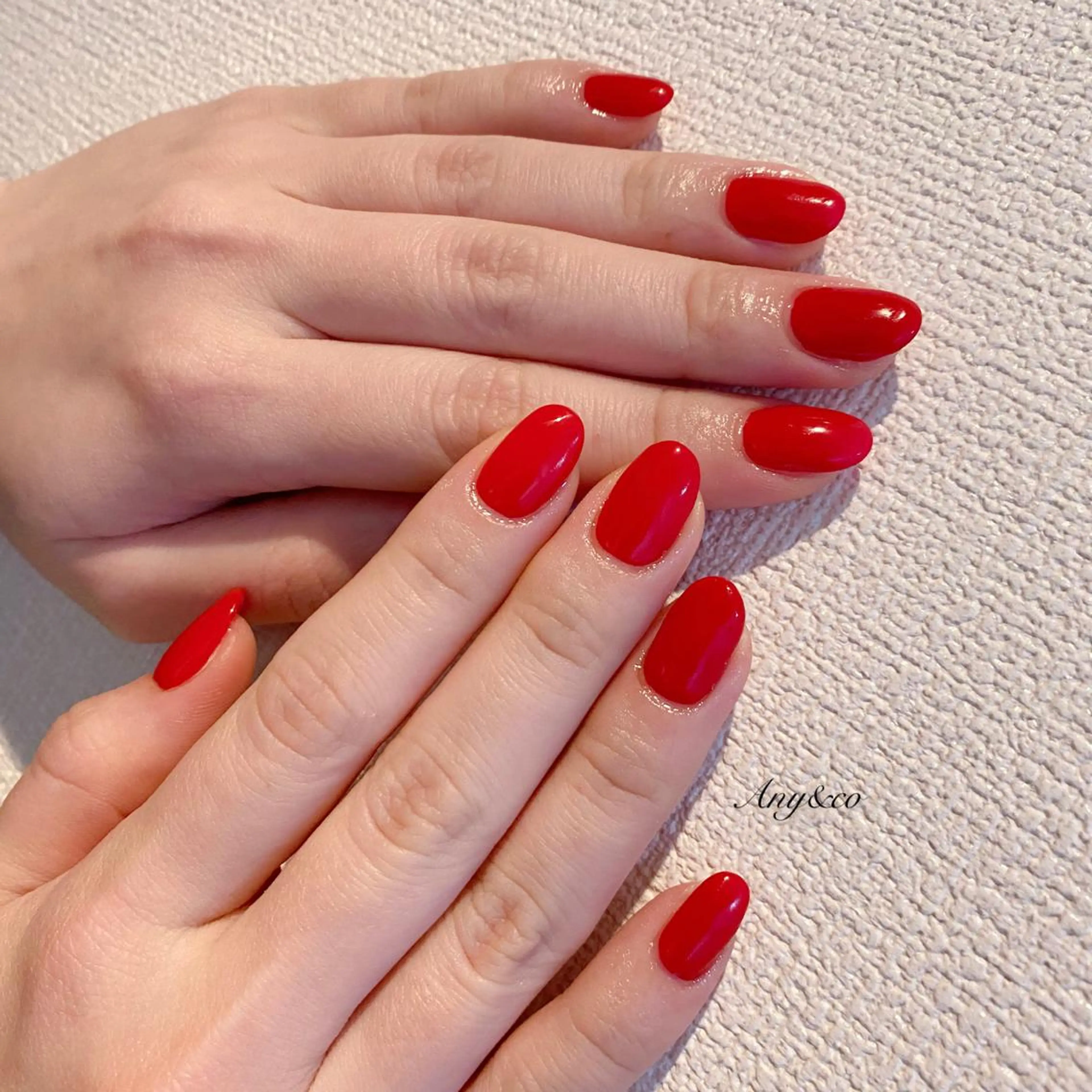 ネイル ワンカラーネイル Any&co 【エニコ】のマツエク・マツパデザイン