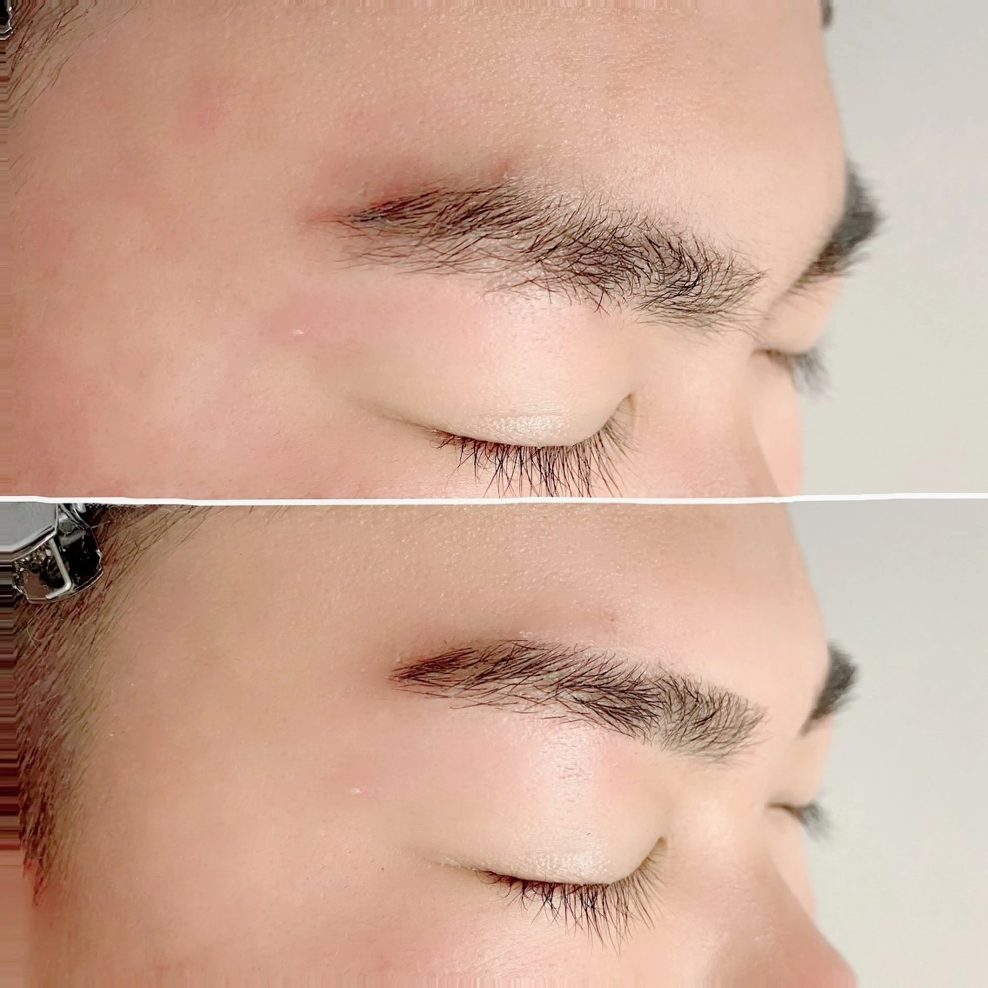 メンズ アイブロウ ワックス脱毛 S&R 上島の眉毛・アイブロウイメージ