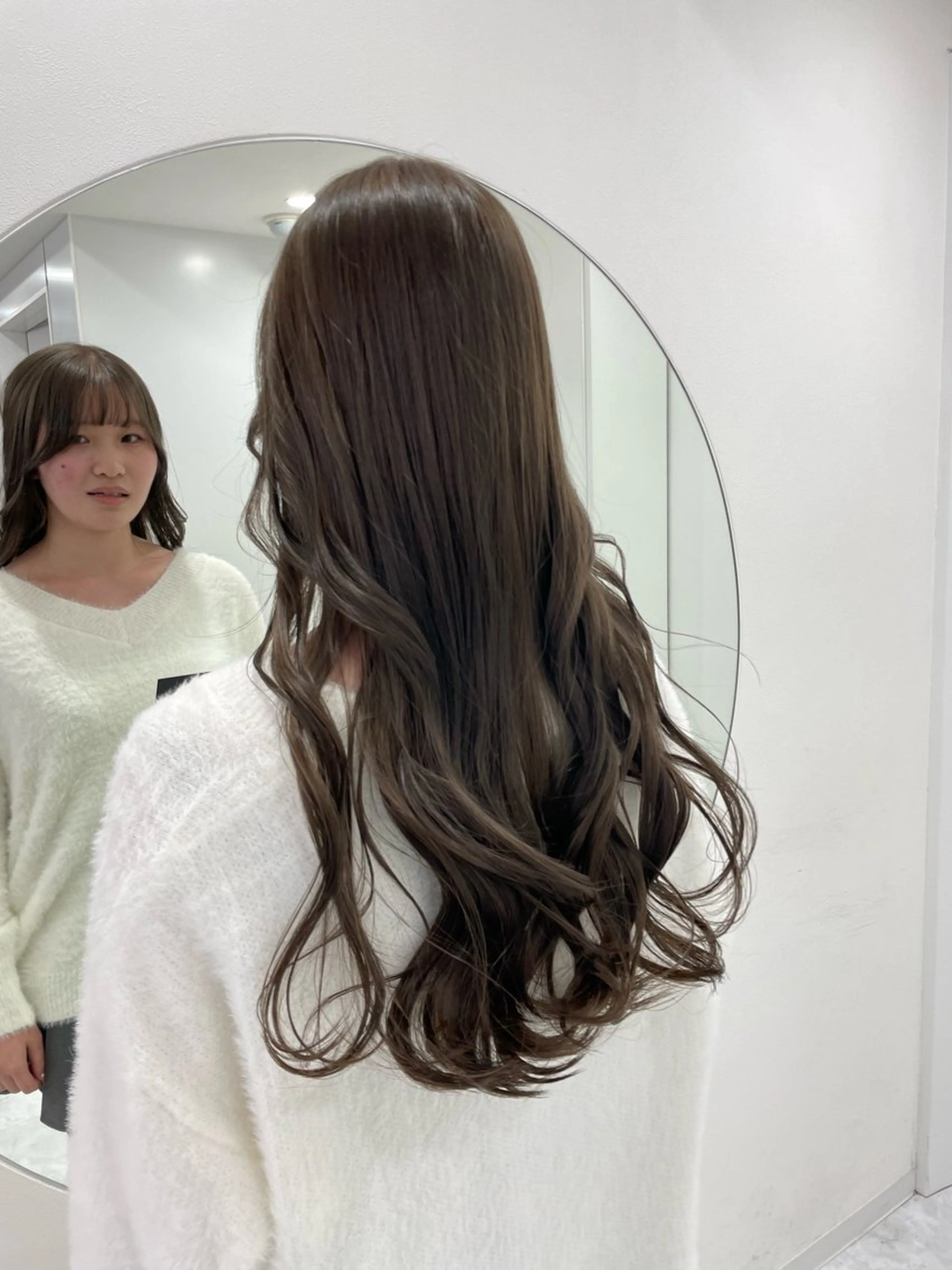 ロング 💍大人デザイン /ハイトーン♡リクトのヘアスタイル