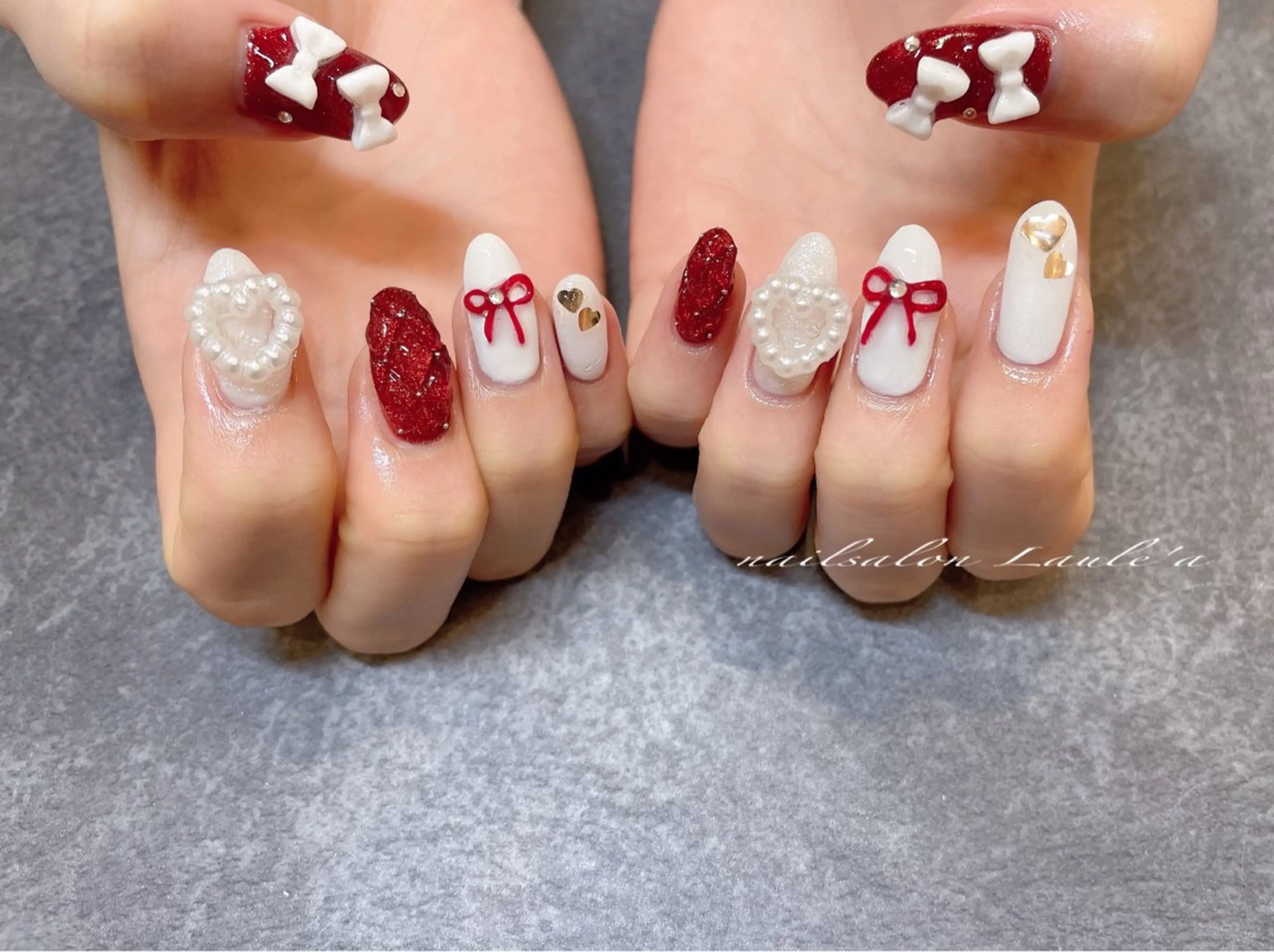 ネイル ハンドネイル nailsalon Laule'aのネイルデザイン