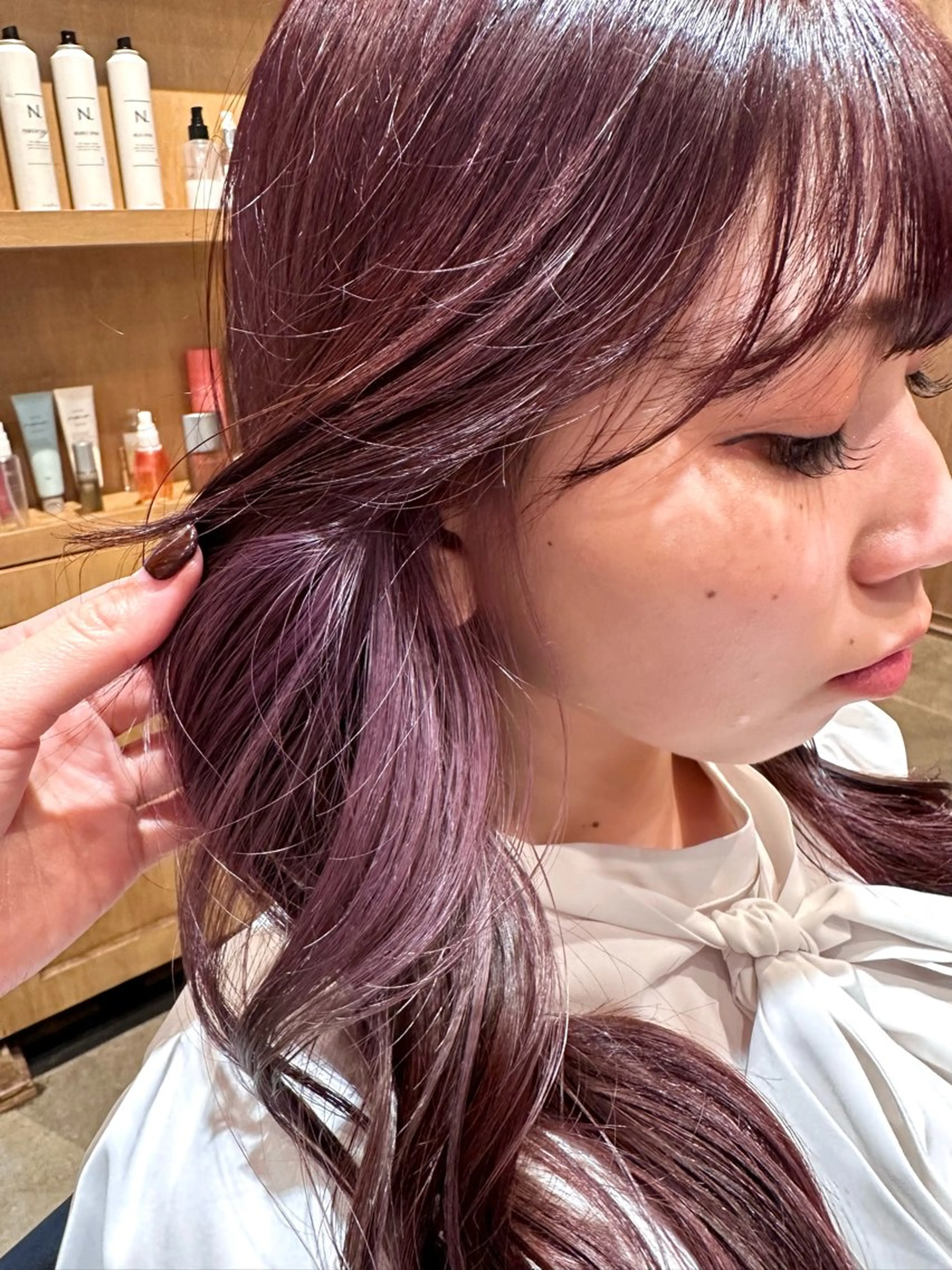 ロング La bonheur hair reve 池袋店所属・🐈‍⬛ マナカ🐈‍⬛のヘアスタイル