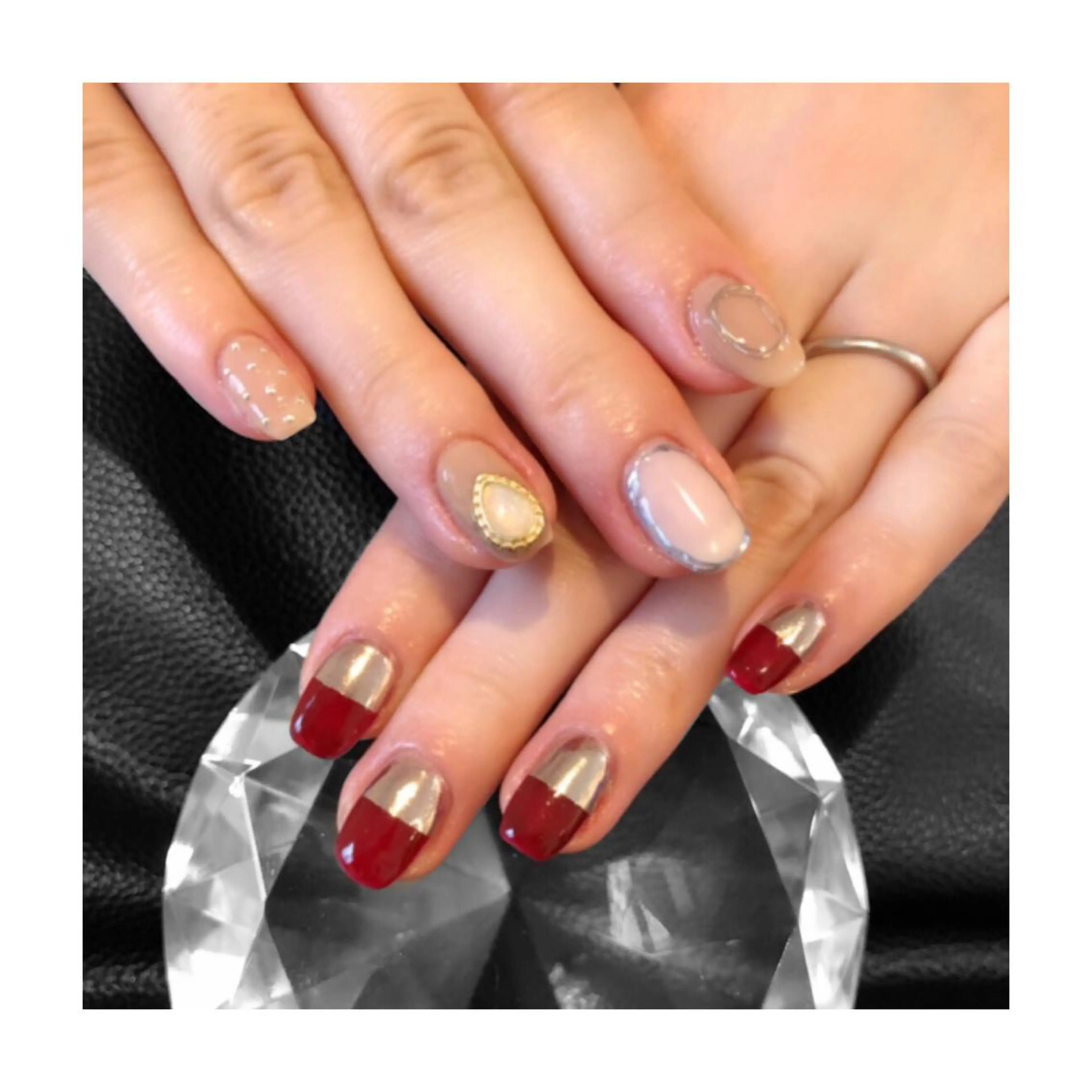 ネイル ミラーネイル ハンドネイル Nailsalon -Aのネイルデザイン